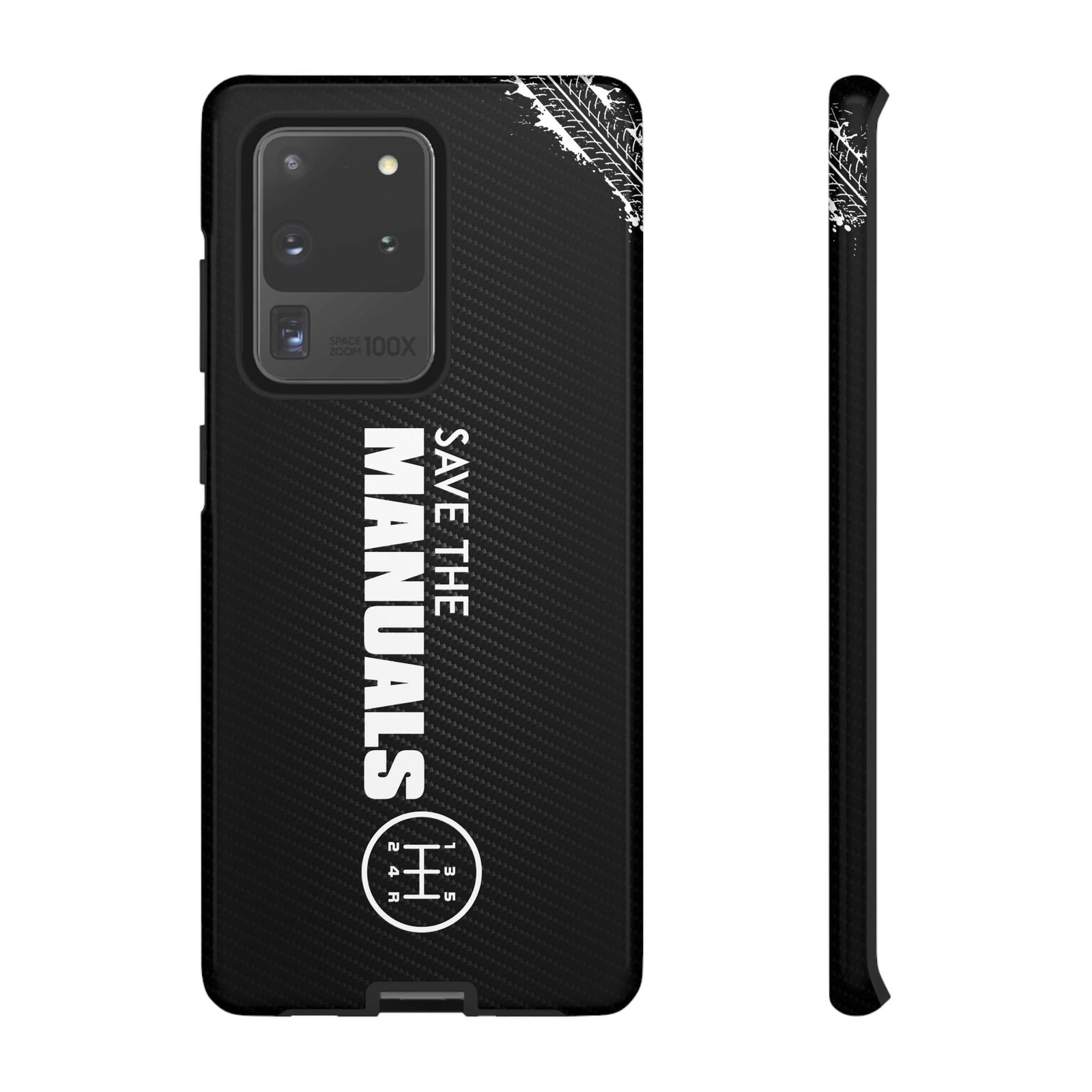 Save The Manuals Tough Phone Case | Manual Transmission Car Guy Gift