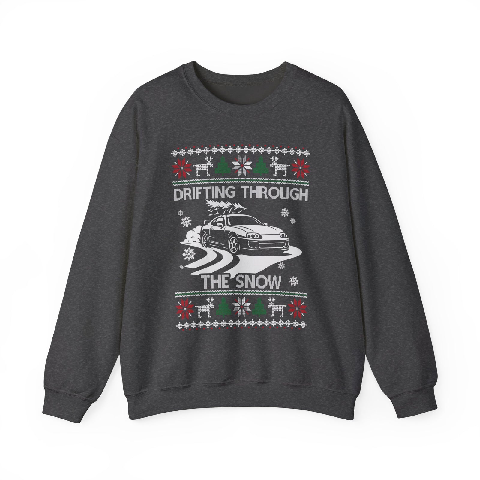 Christmas Drifting JDM Legend Crewneck Sweatshirt