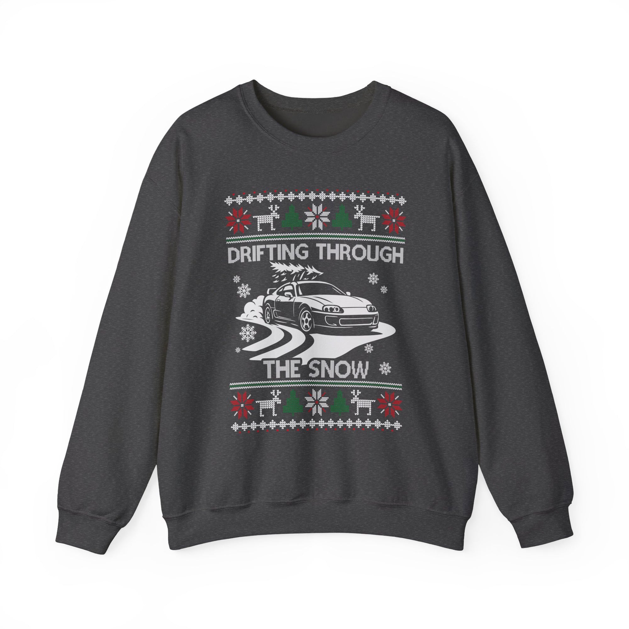Christmas Drifting JDM Legend Crewneck Sweatshirt