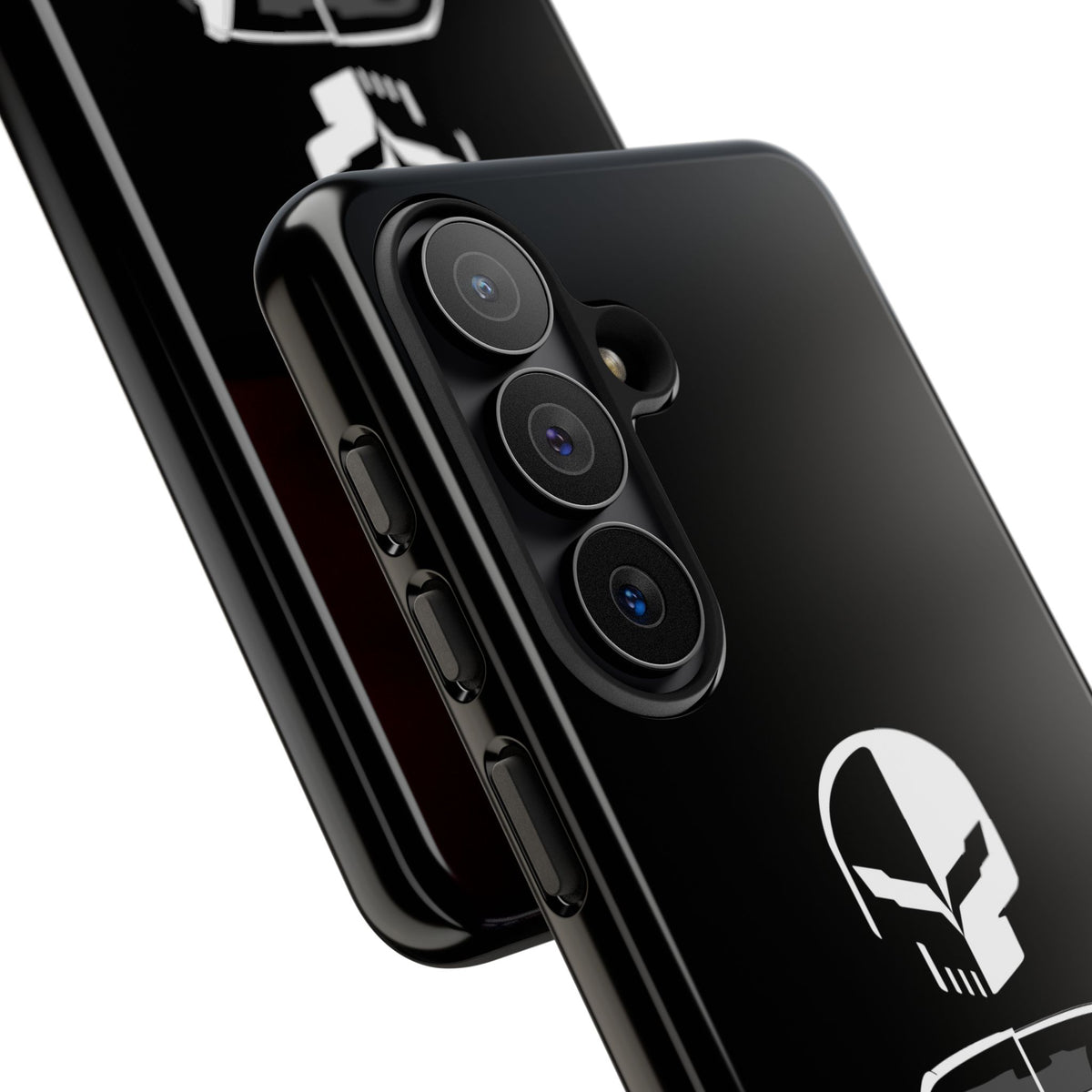 Corvette Punisher Skull Tough Phone Case | Muscle Car Guy Gift