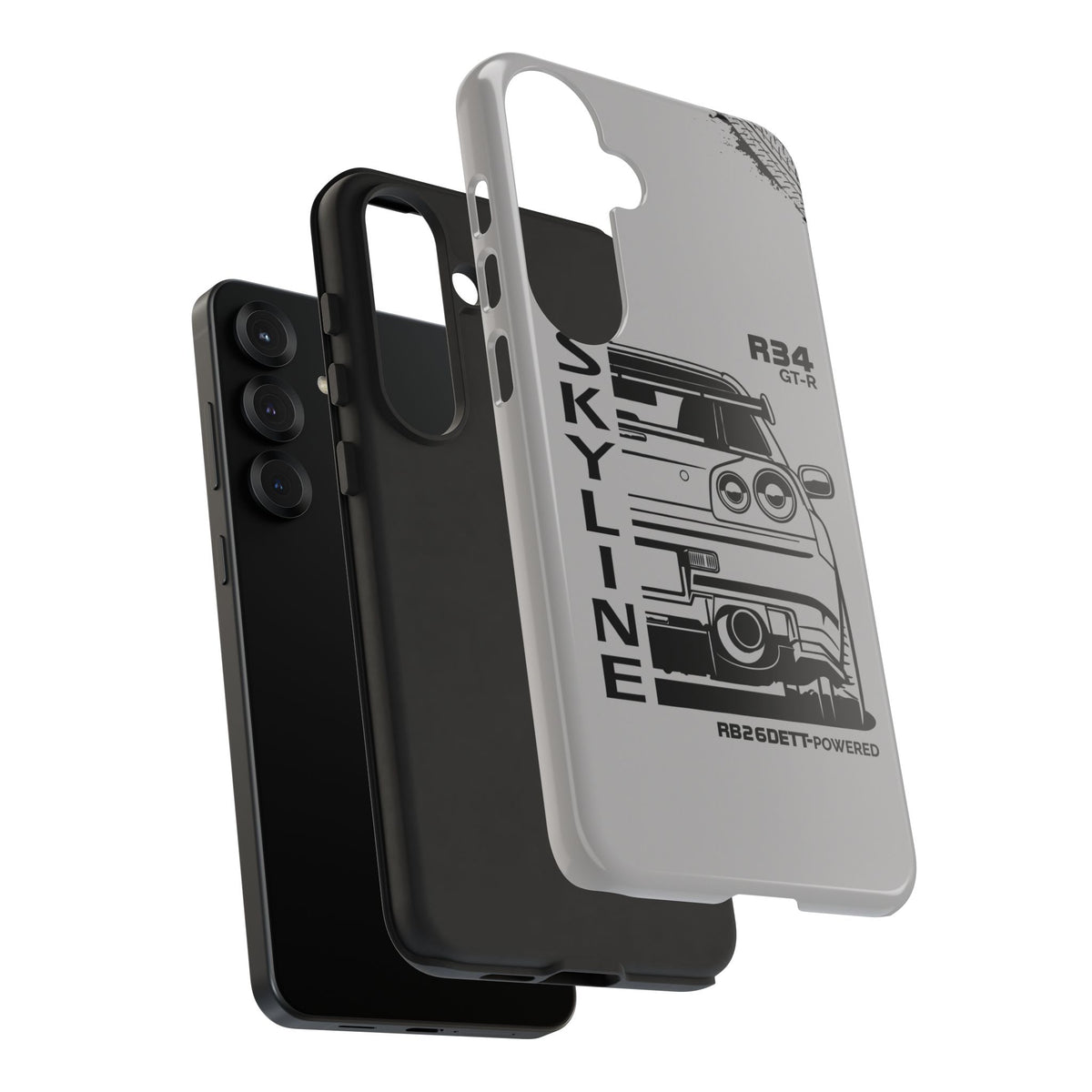 R34 Skyline GTR BNR34 Godzilla Tough Phone Case | JDM Car Gift