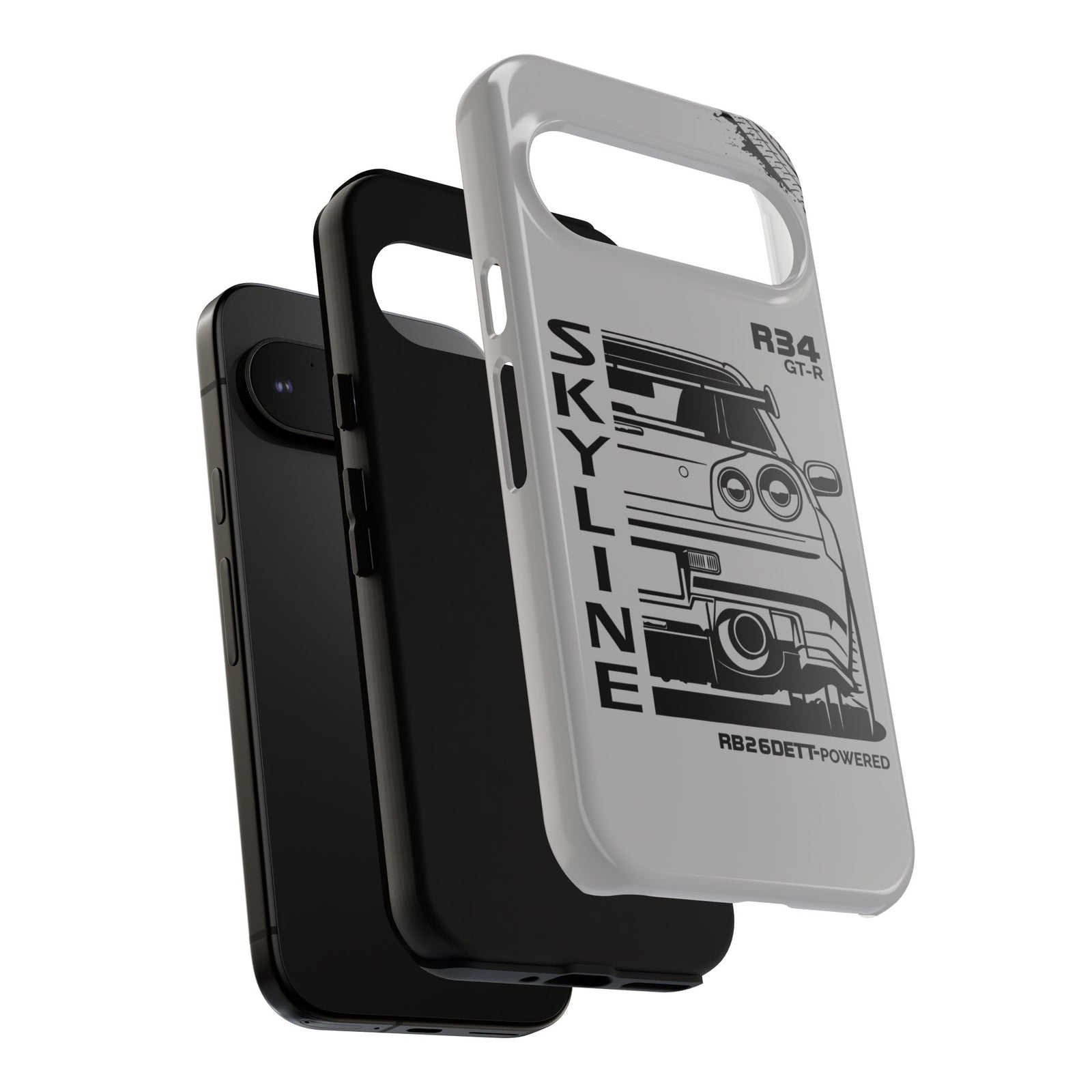 R34 Skyline GTR BNR34 Godzilla Tough Phone Case | JDM Car Gift