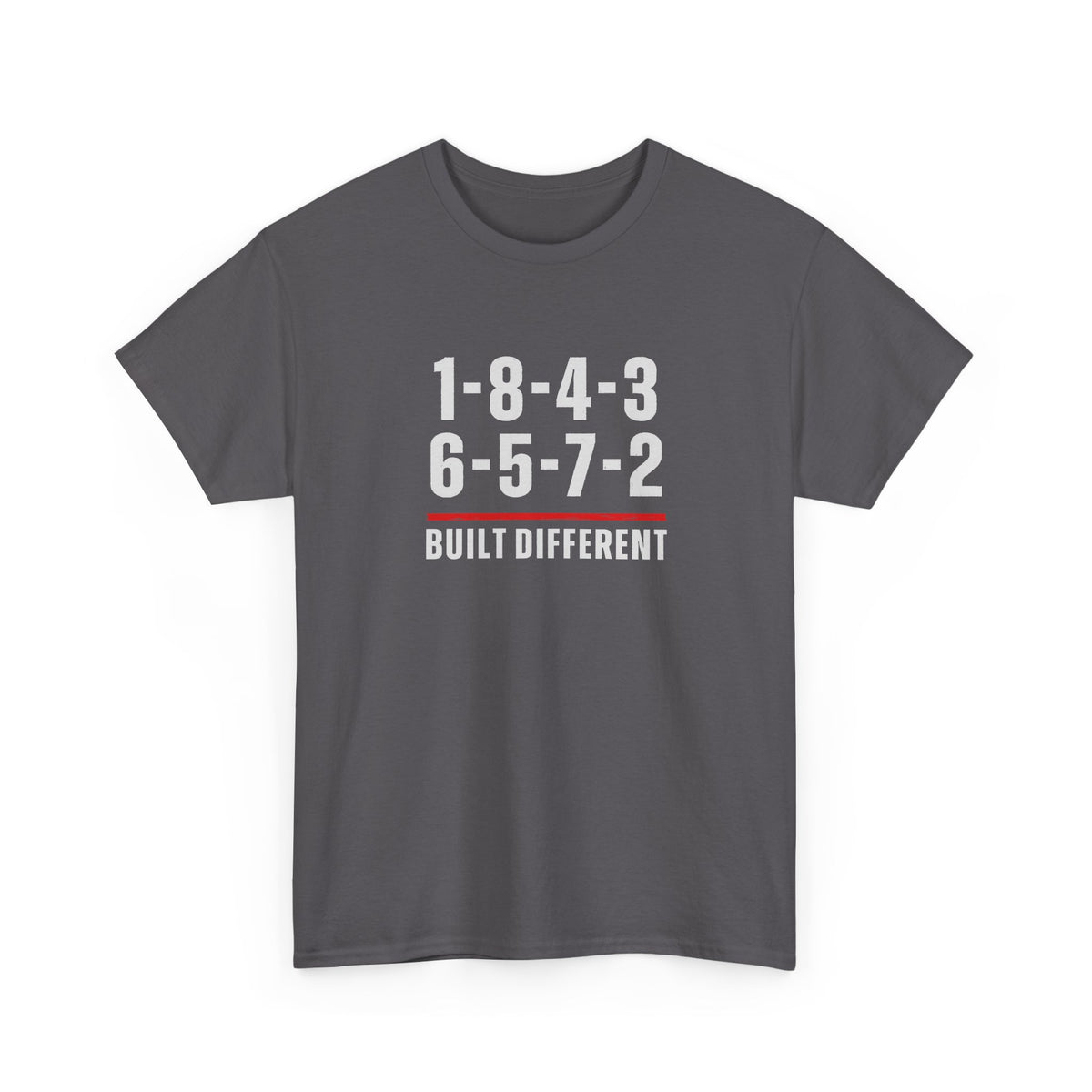 Built Different V8 Firing Order Graphic T-Shirt