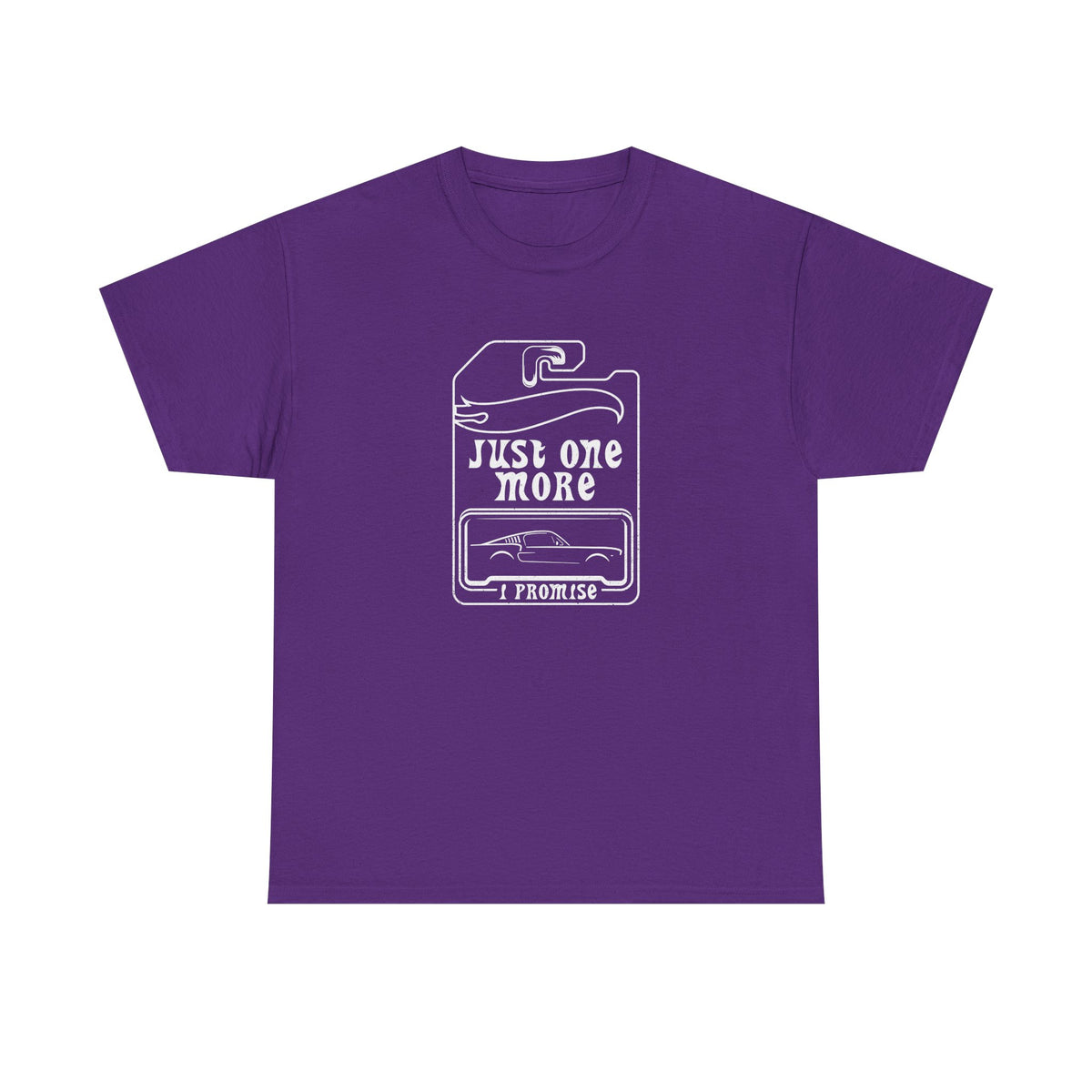 Just One More Car T-Shirt design detail