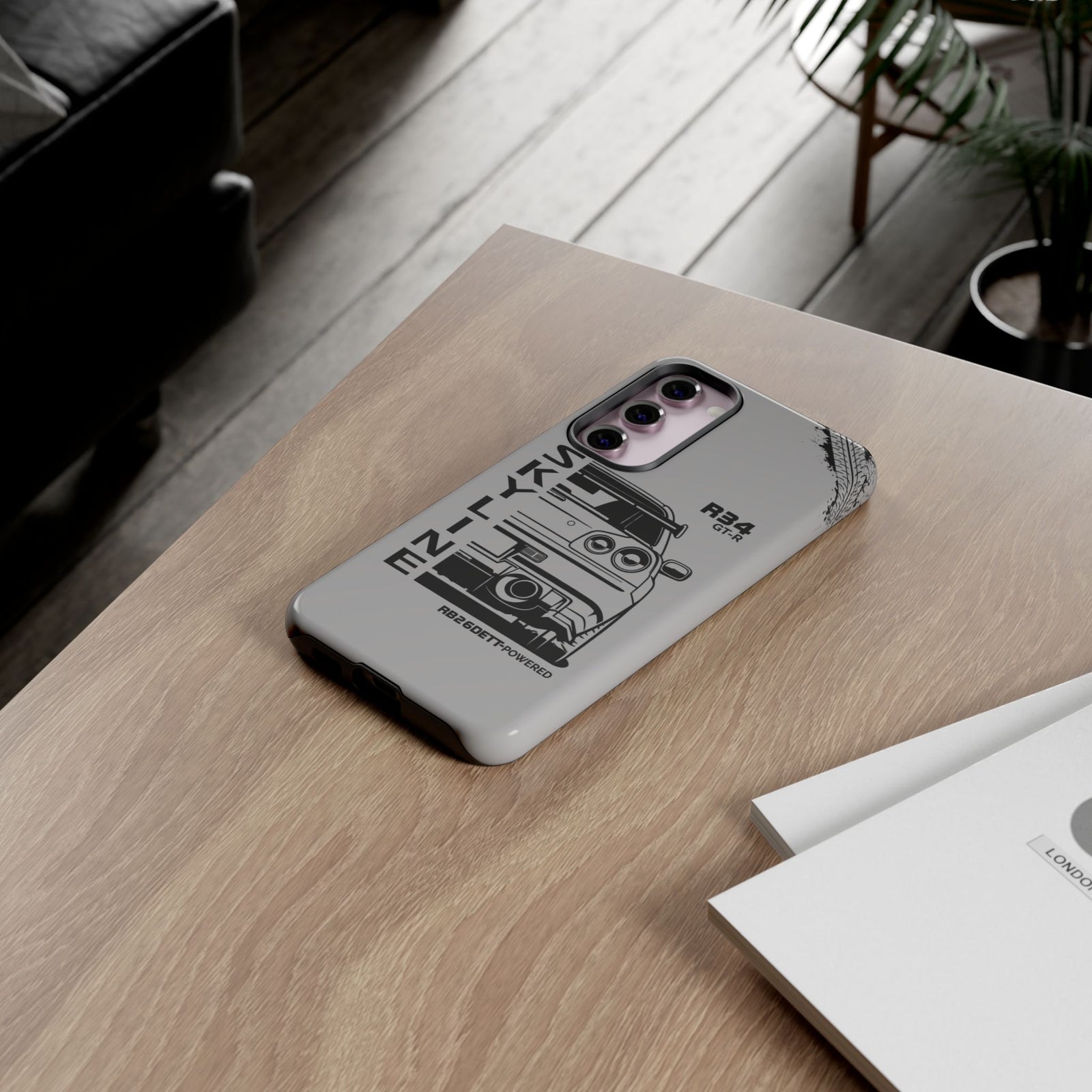 R34 Skyline GTR BNR34 Godzilla Tough Phone Case | JDM Car Gift
