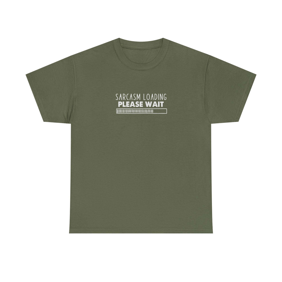 Sarcasm loading please wait t-shirt - funny sarcasm tee for men