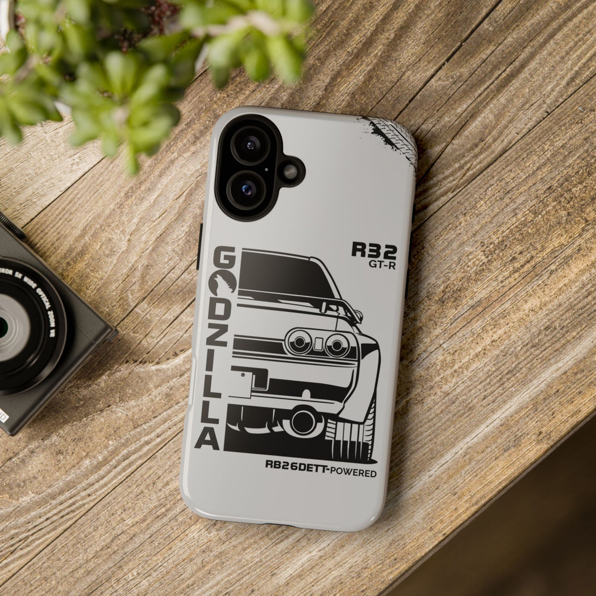 R32 Skyline GTR BNR32 Godzilla Tough Phone Case | JDM Car Gift