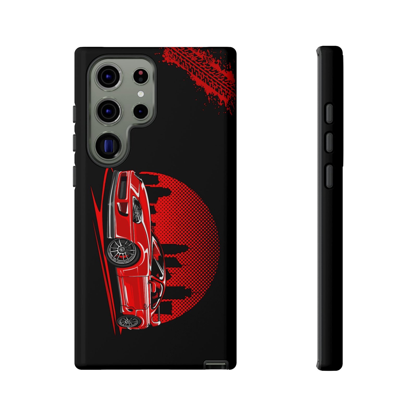MKIV A80 Supra 2JZ Red City Tough Phone Case | JDM Car Guy Gift