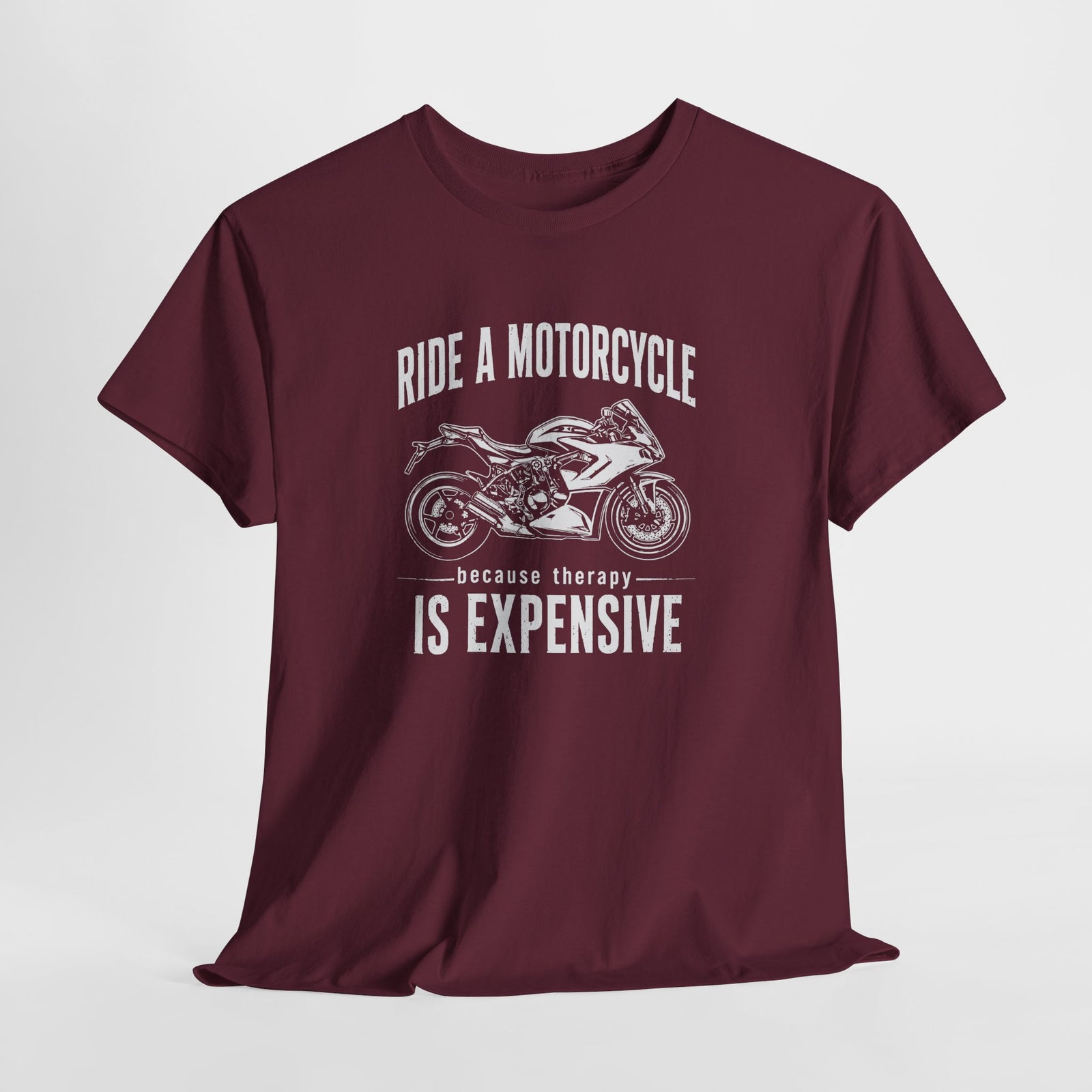 Sportbike t-shirt design close-up