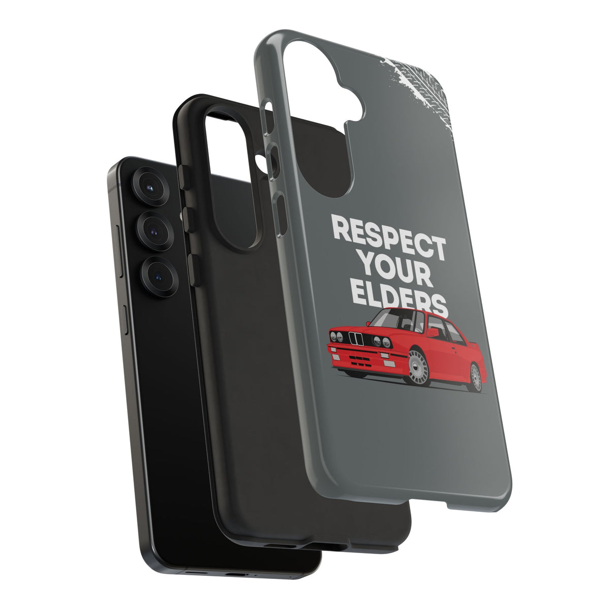 E30 M3 Respect Your Elders Tough Phone Case | Classic Car Guy Gift