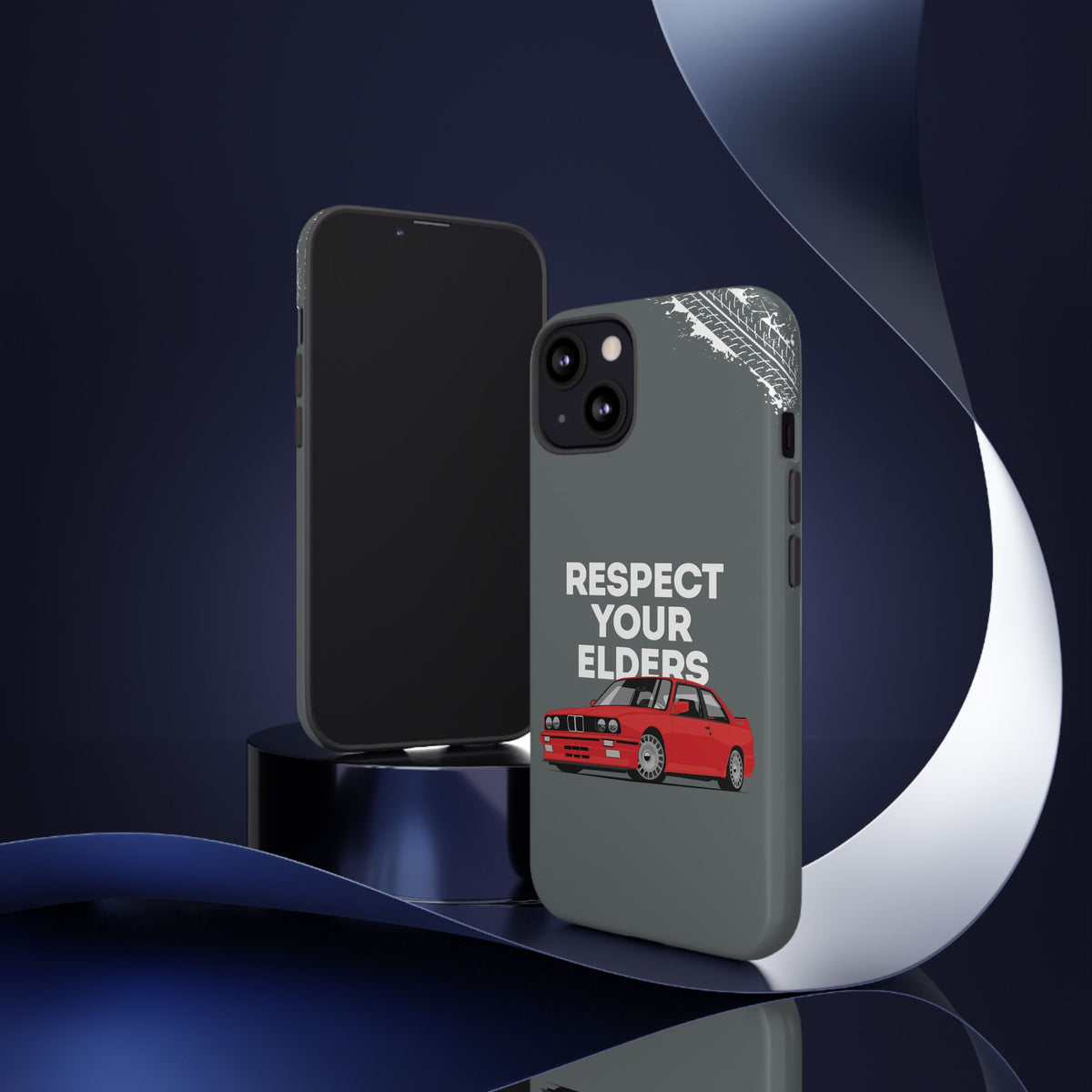 E30 M3 Respect Your Elders Tough Phone Case | Classic Car Guy Gift