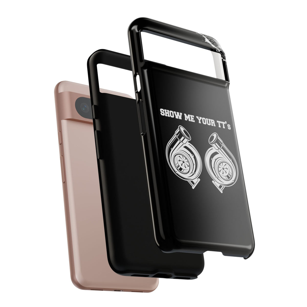 Show Me Your TTs Twin Turbo Tough Phone Case | Funny Car Guy Gift