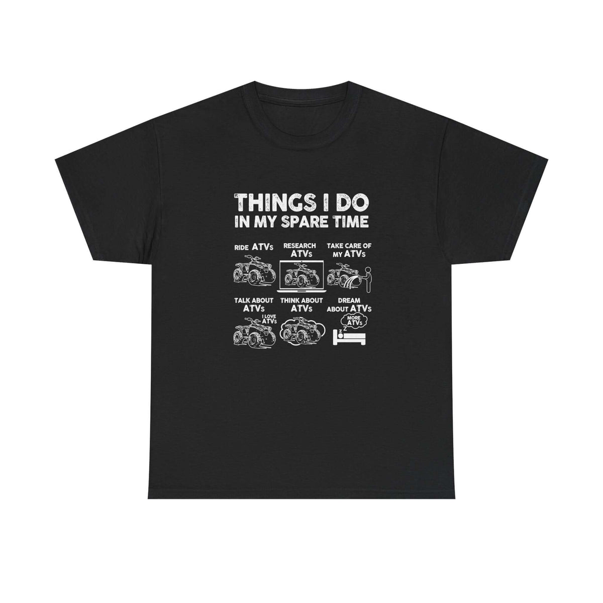 Things I Do in My Spare Time ATV T-Shirt shirt - car guy gift tee