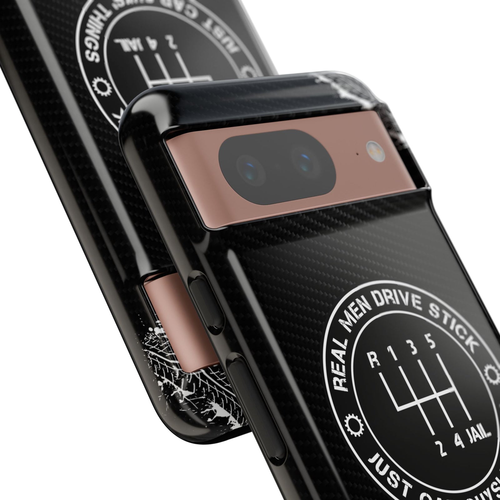 Real Men Drive Stick Manual Transmission Tough Phone Case | Car Guy Gift