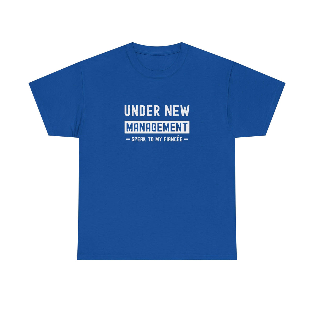 Under New Management T-Shirt t-shirt flat lay - automotive gift