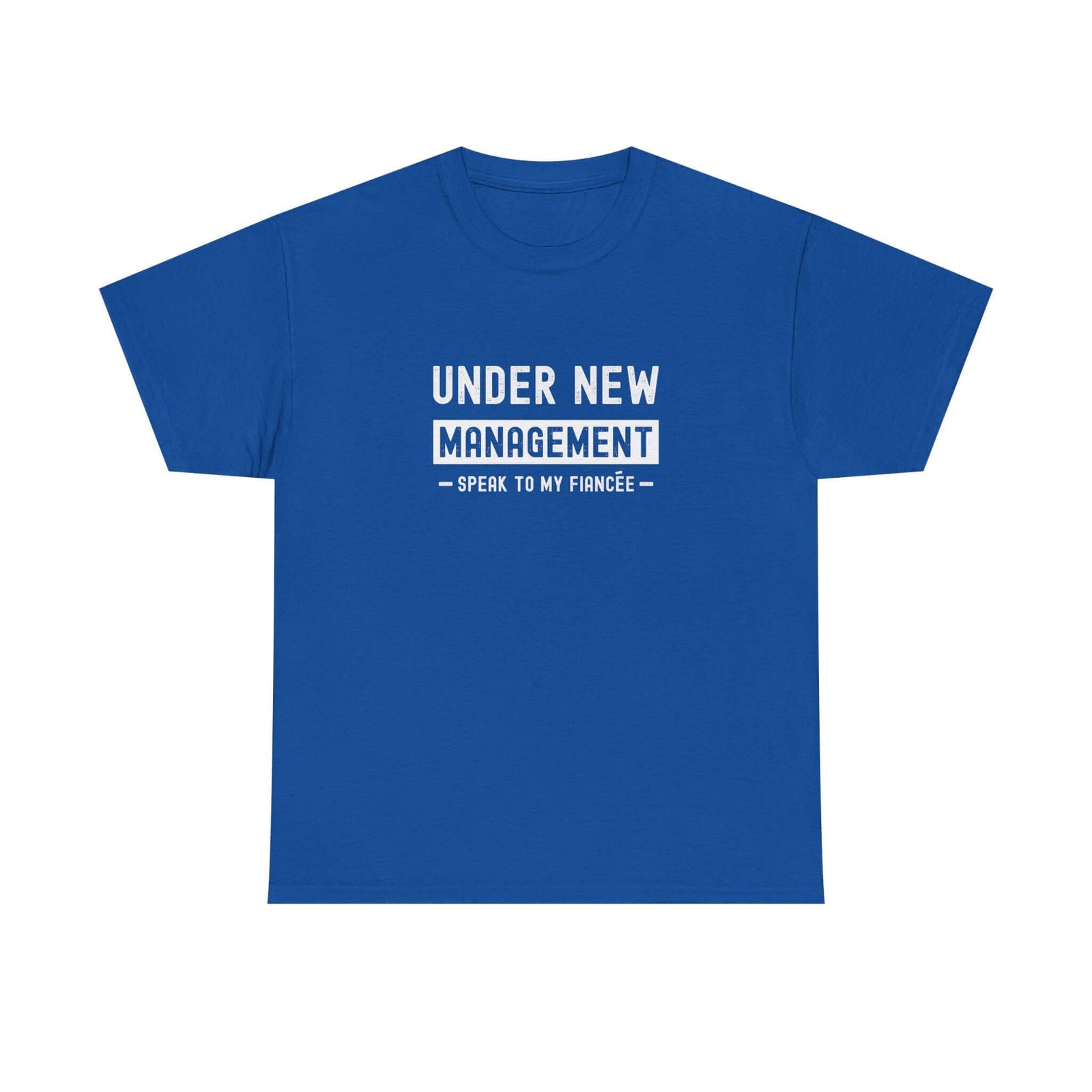 Under New Management T-Shirt t-shirt flat lay - automotive gift