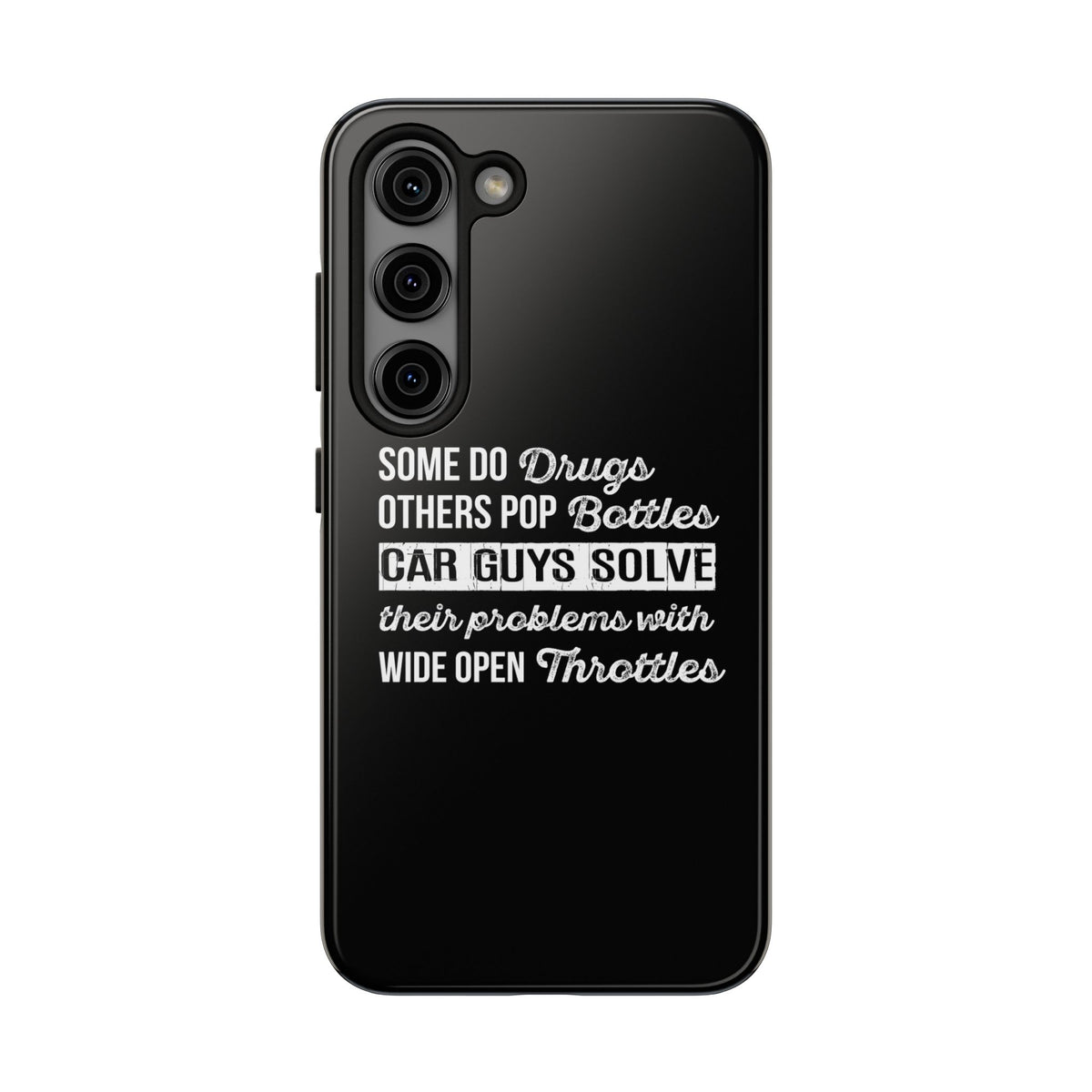 Car Guys Problems Funny Tough Car Phone Case | Car Enthusiast Gift