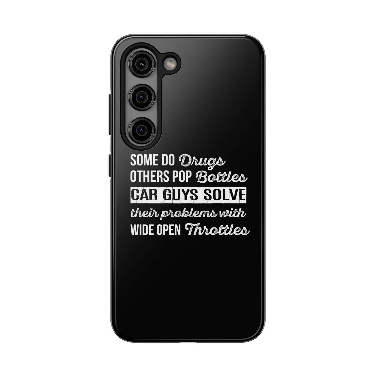 Car Guys Problems Funny Tough Car Phone Case | Car Enthusiast Gift
