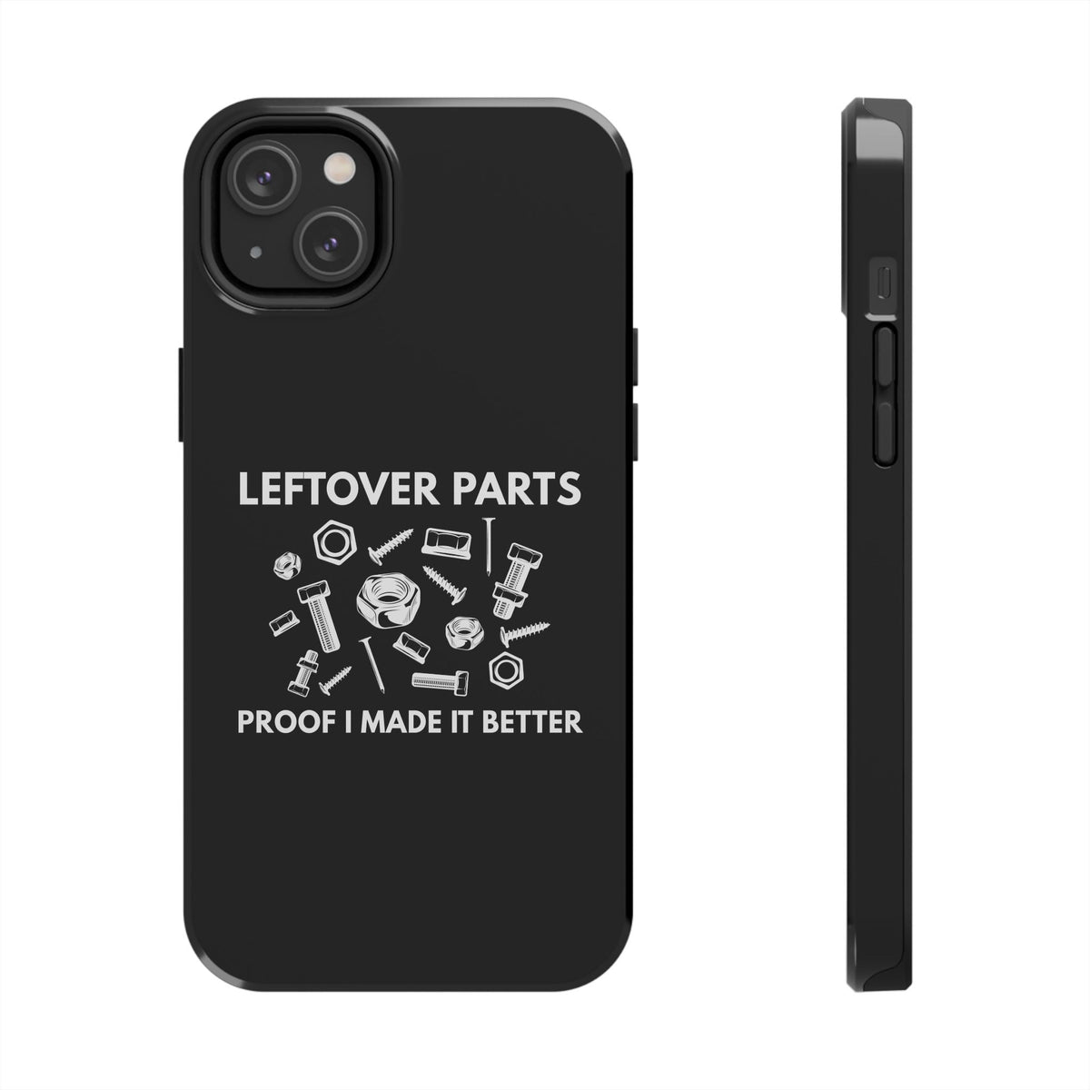 Leftover Parts Phone Case | Funny Mechanic &amp; Handyman Dad Gift