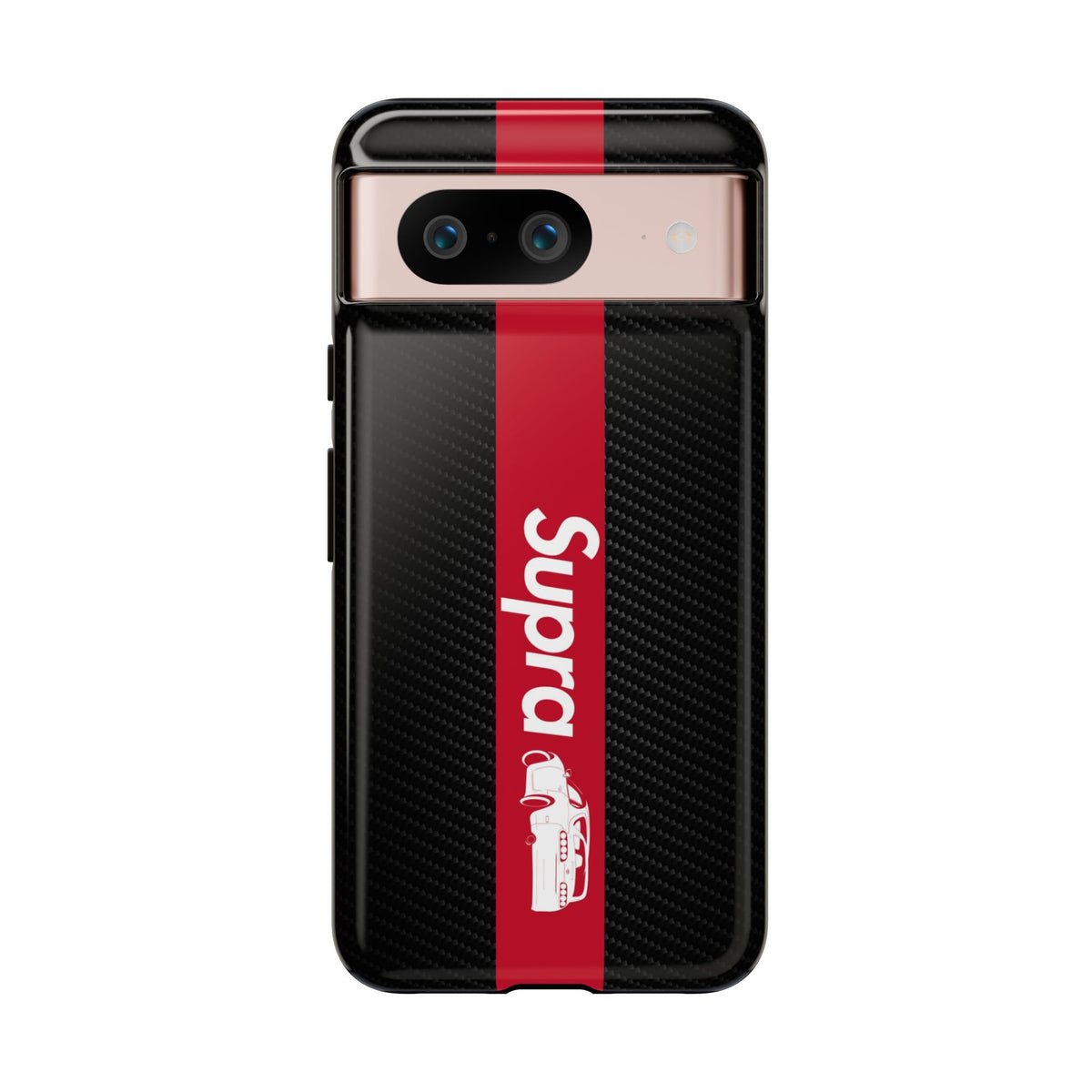 JDM Style Design Tough Phone Case - Google Pixel 8, glossy, front view