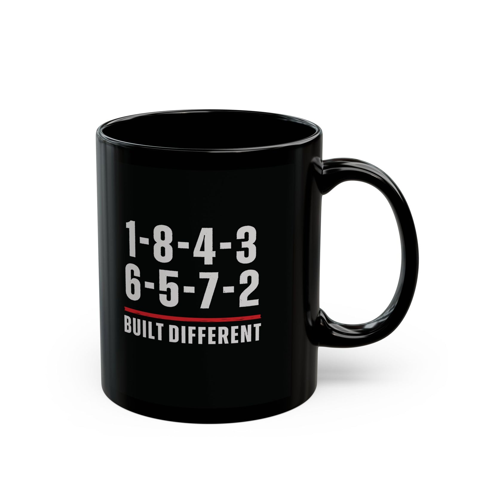 Built Different V8 Firing Order Mug ceramic coffee mug - gift for car fans