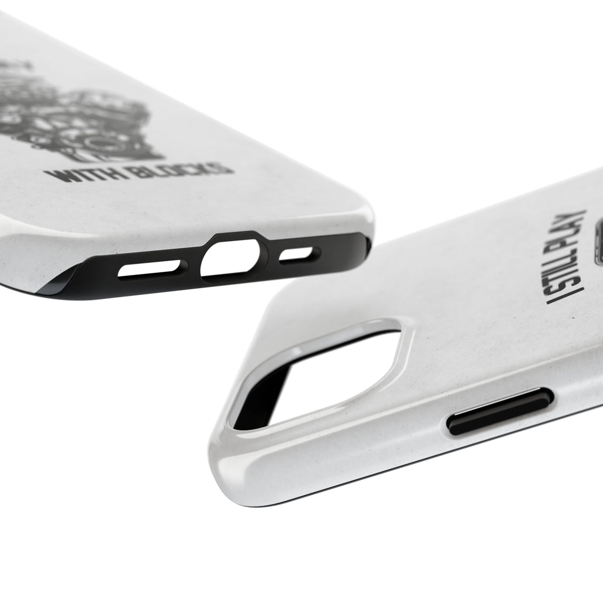 I Still Play with Blocks Engine Swap Tough Phone Case | Car Mechanic Gift