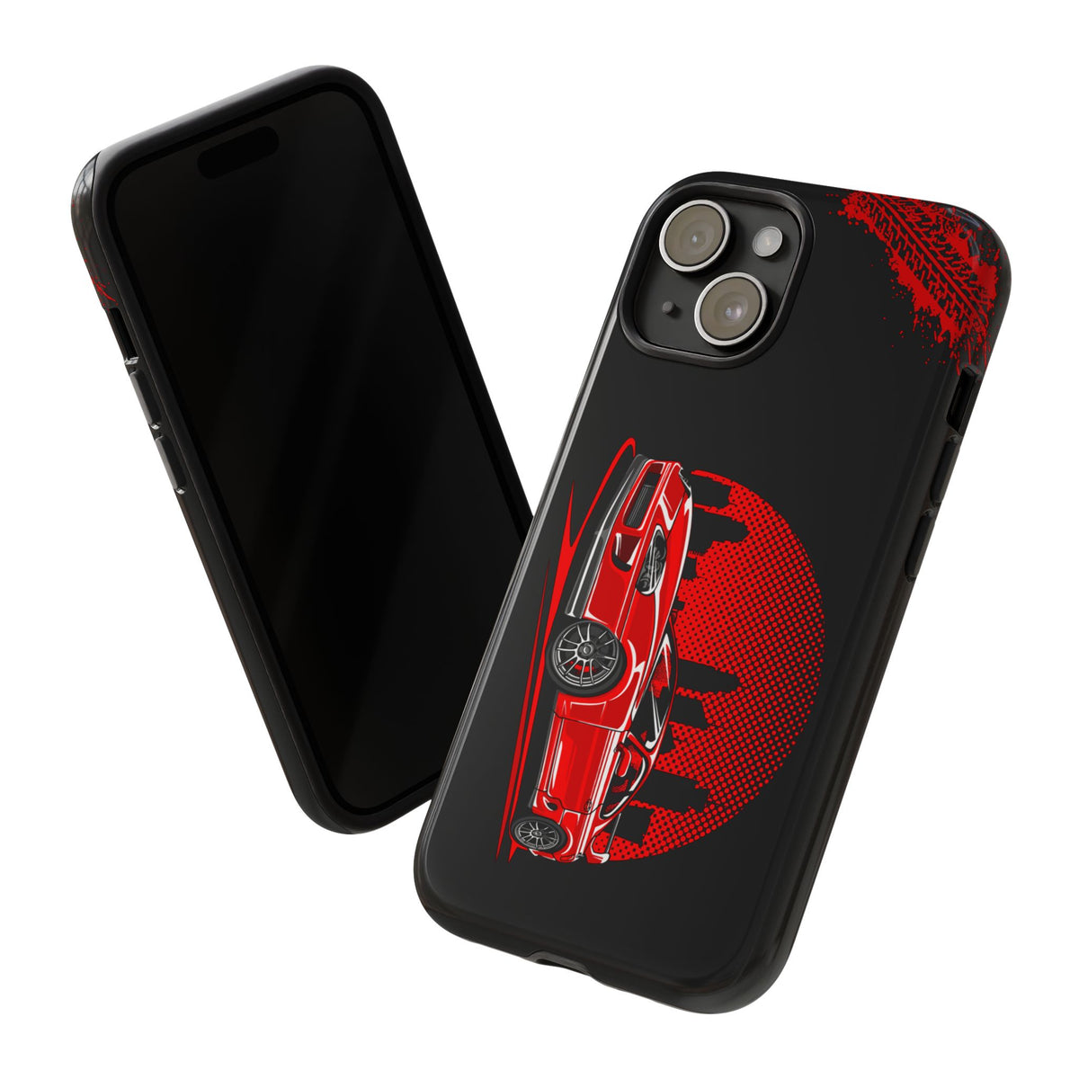 MKIV A80 Supra 2JZ Red City Tough Phone Case | JDM Car Guy Gift