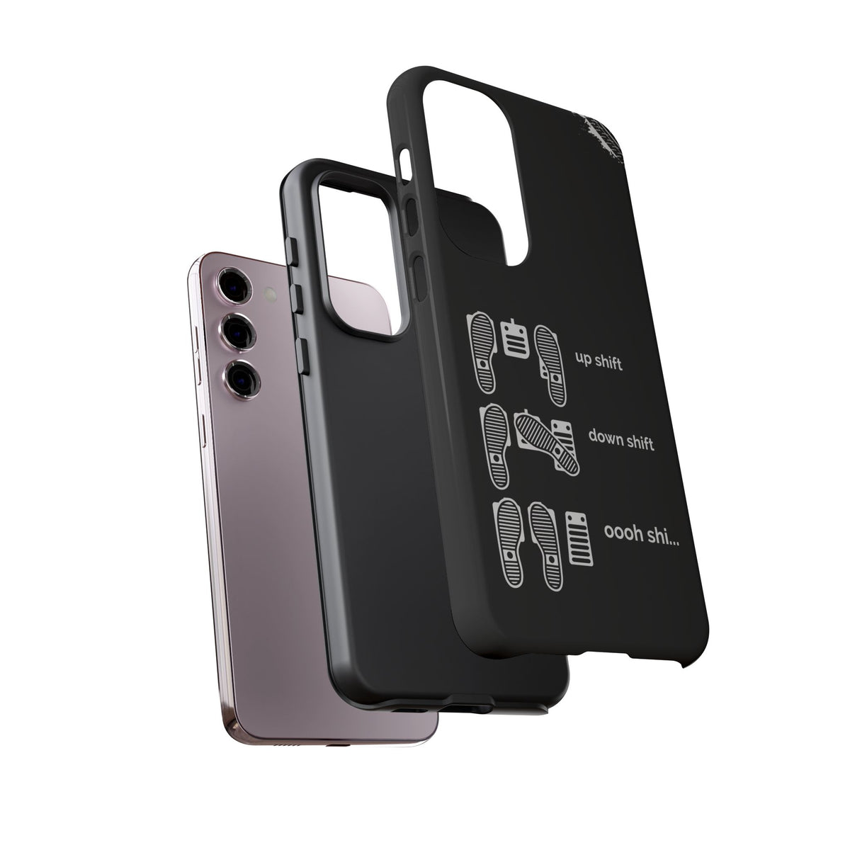 Heel Toe Rev Match Phone Case | Manual Car Guy Gift