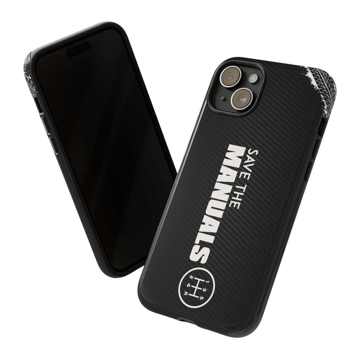 Save The Manuals Tough Phone Case | Manual Transmission Car Guy Gift