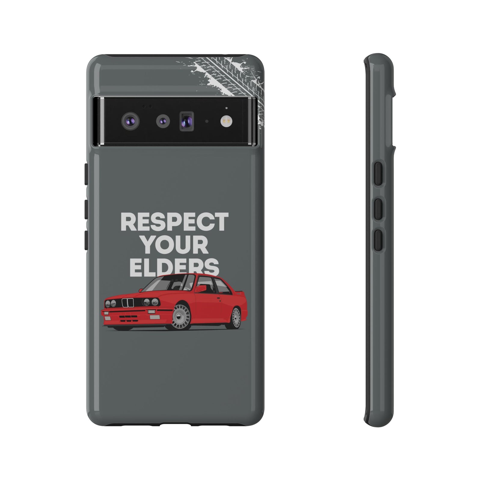 E30 M3 Respect Your Elders Tough Phone Case | Classic Car Guy Gift