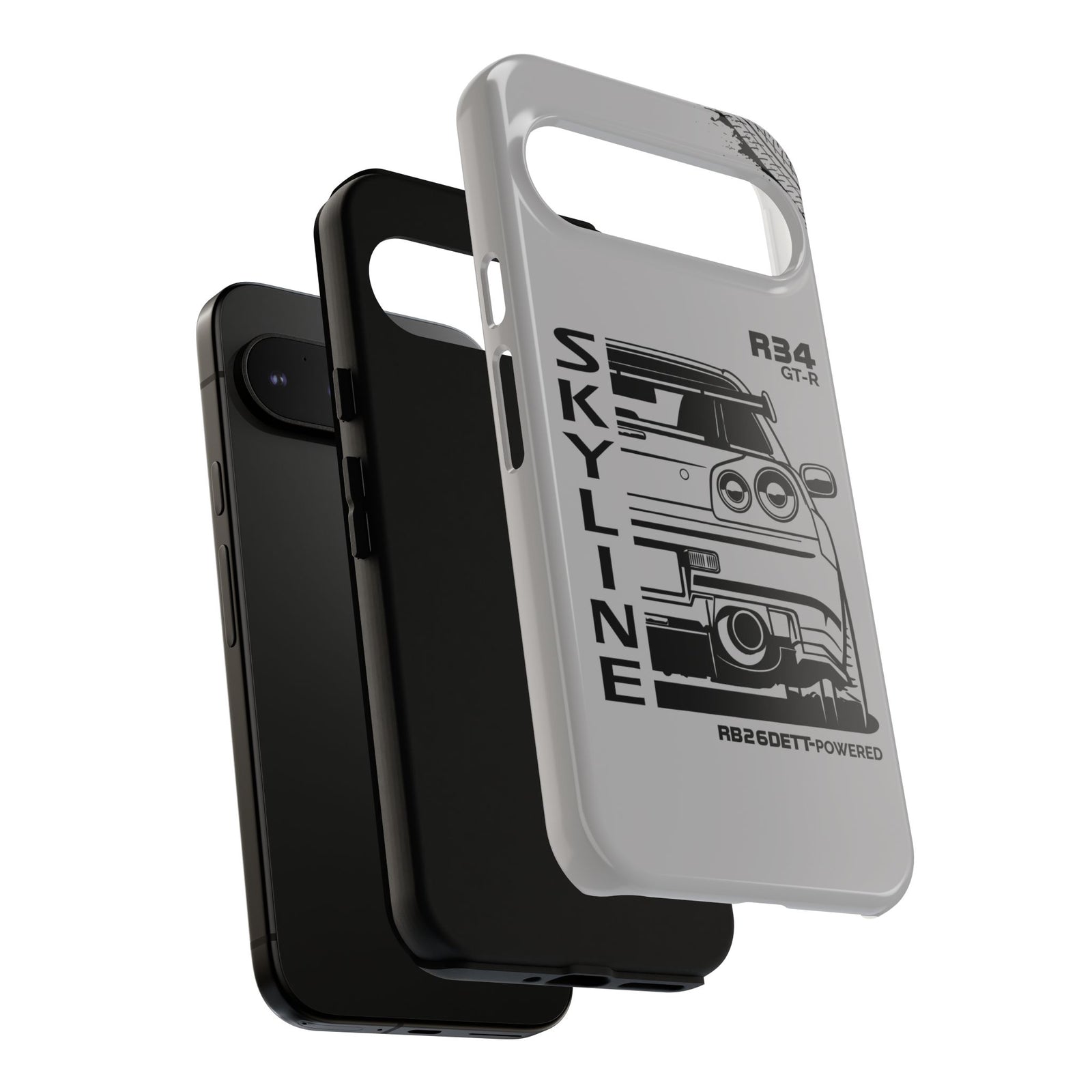 R34 Skyline GTR BNR34 Godzilla Tough Phone Case | JDM Car Gift