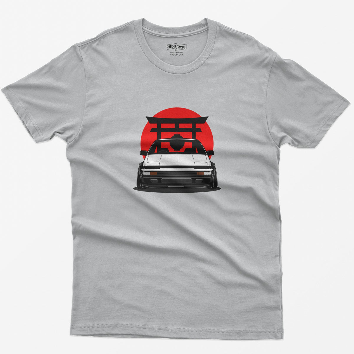 AE86 Drift T-Shirt - Sport Grey