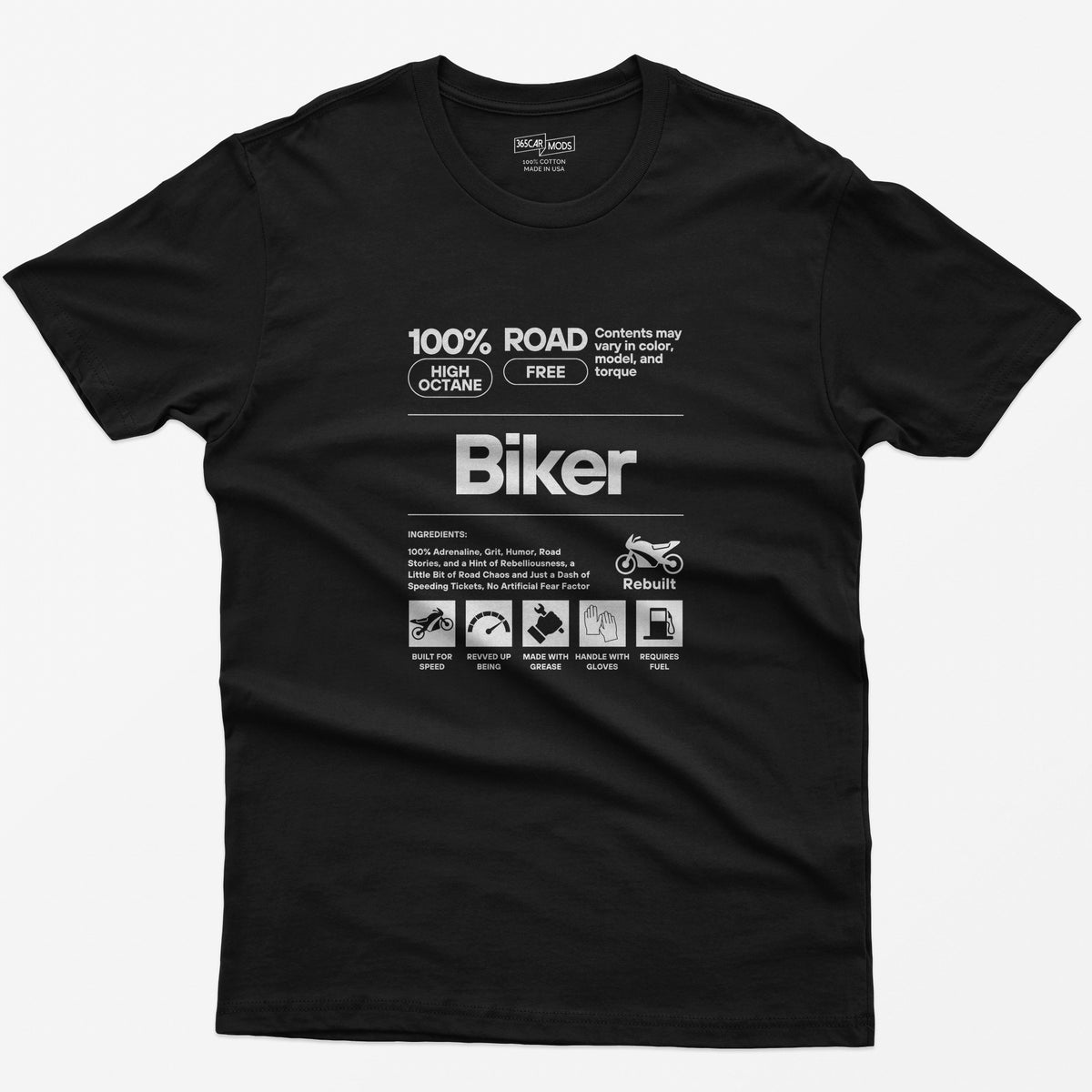 Biker Definition T-Shirt