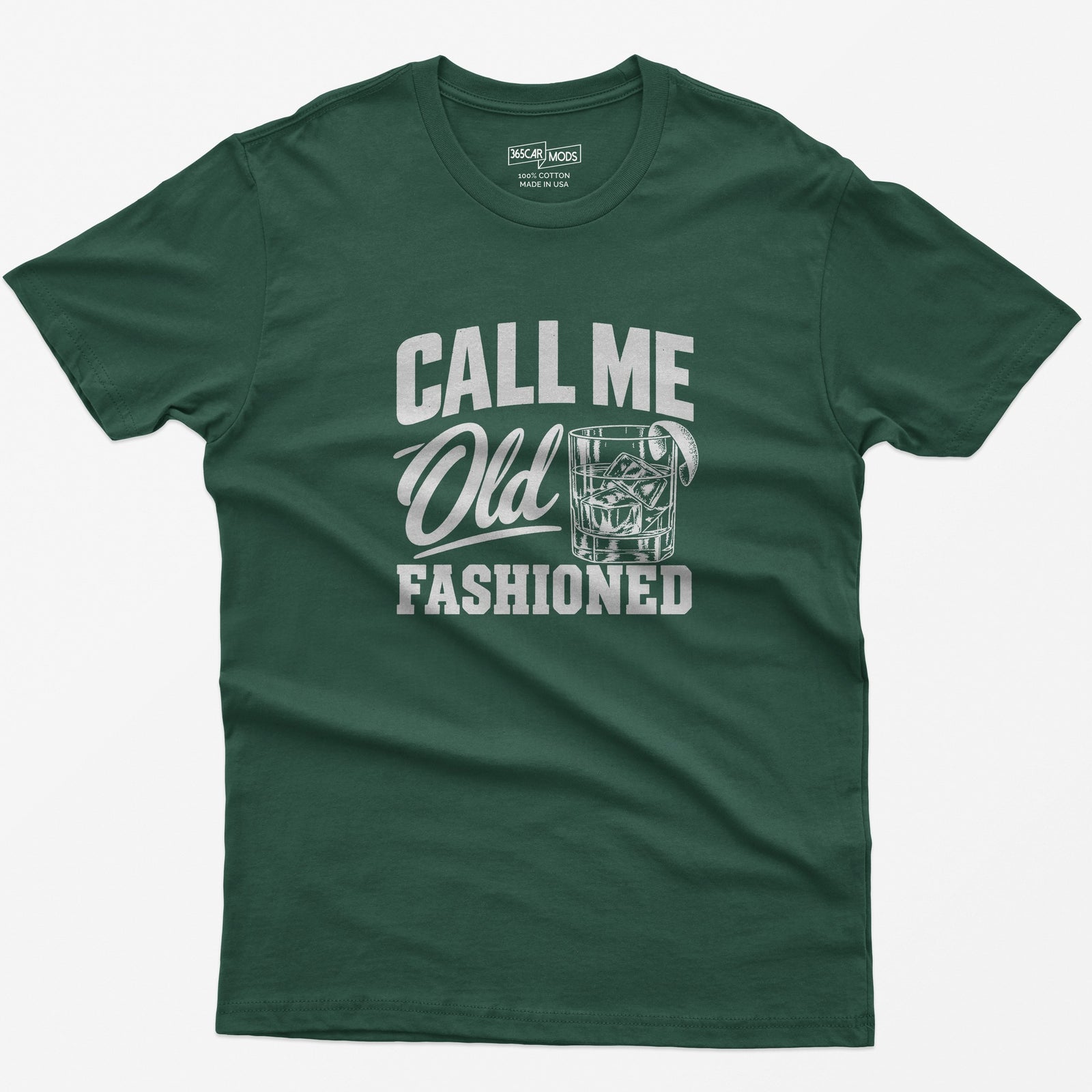 Call Me Old Fashioned T-Shirt - Forest Green