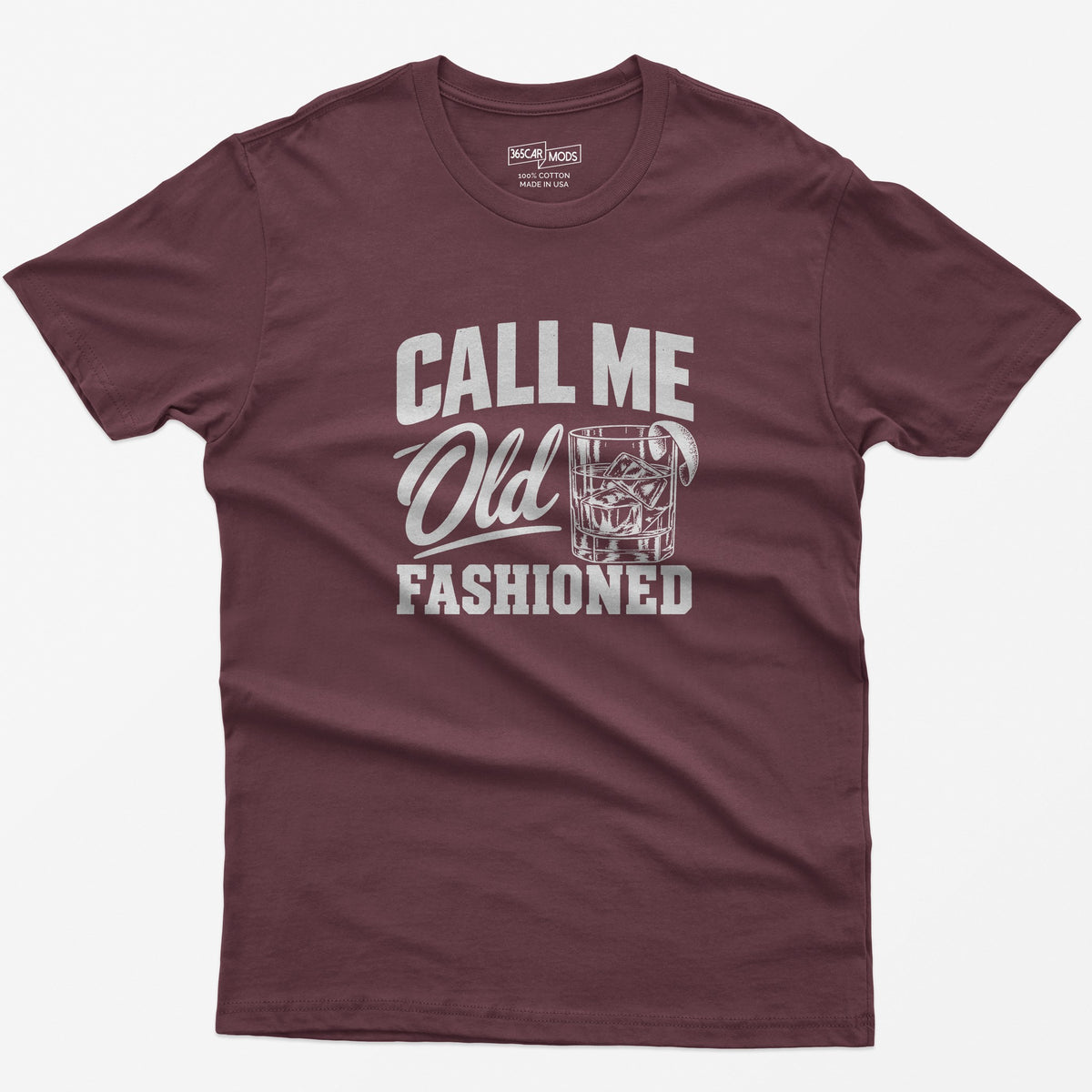 Call Me Old Fashioned T-Shirt - Maroon