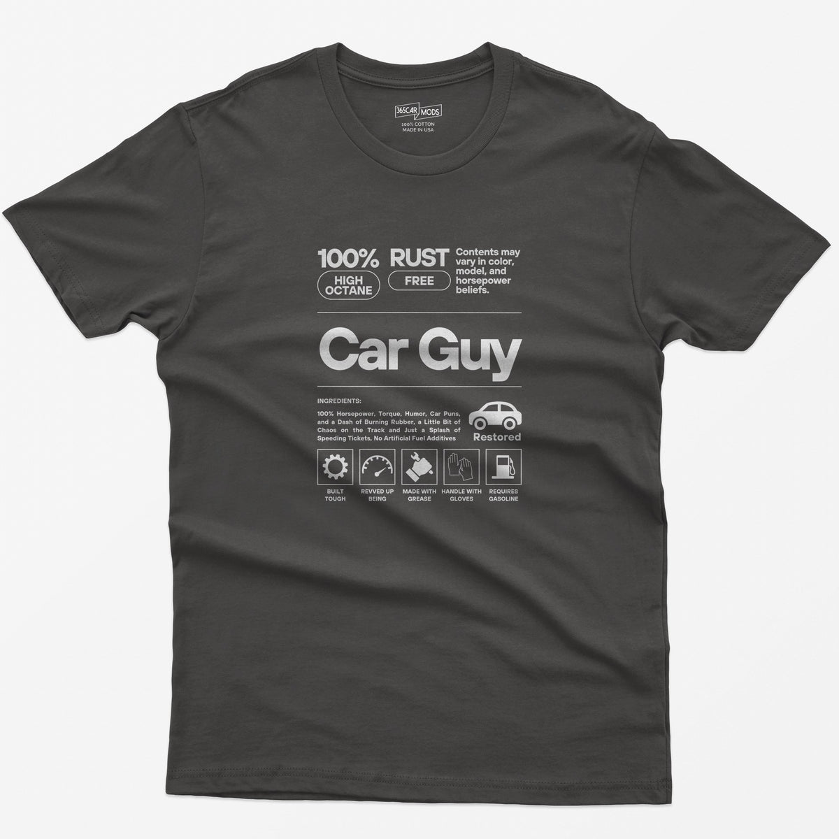 Car Guy Definition T-Shirt - Dark Heather