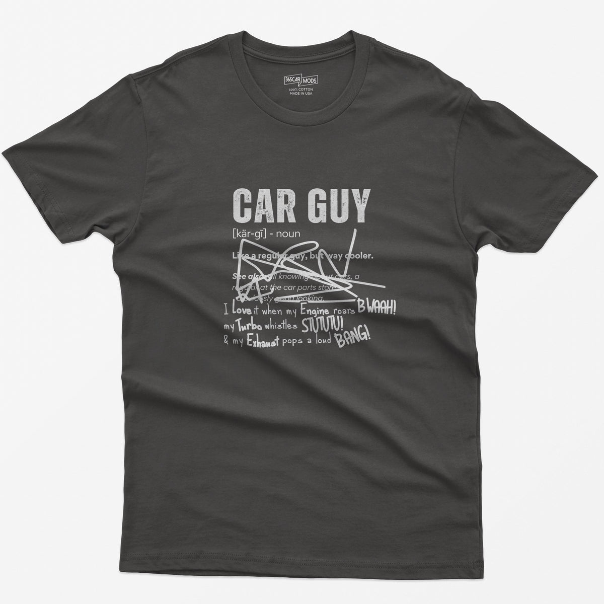 Car Guy Definition T-Shirt - Dark Heather