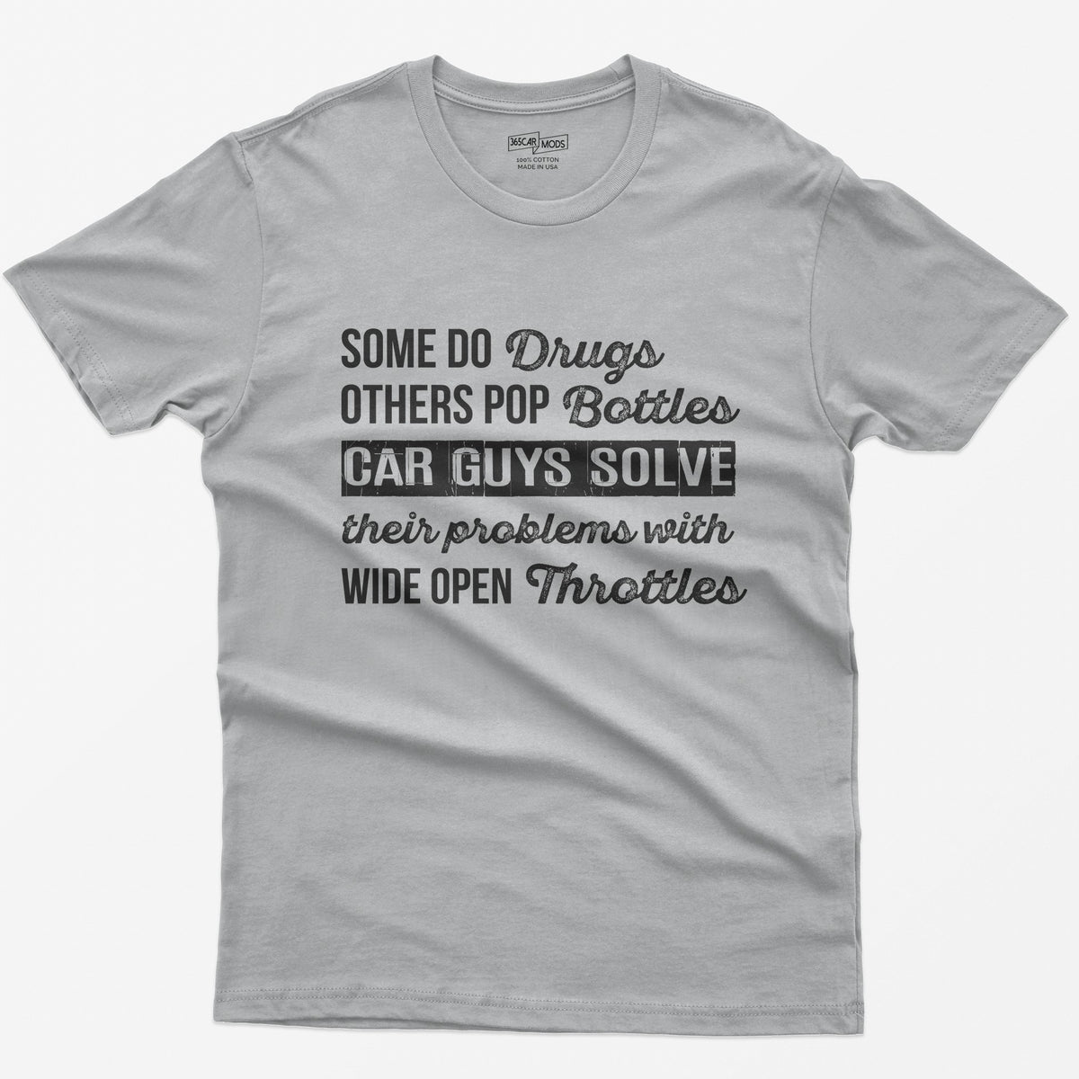 Car Guys Problems T-Shirt - Athletic Heather