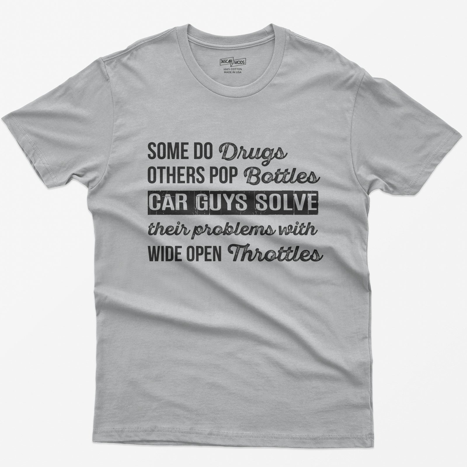 Car Guys Problems T-Shirt - Athletic Heather