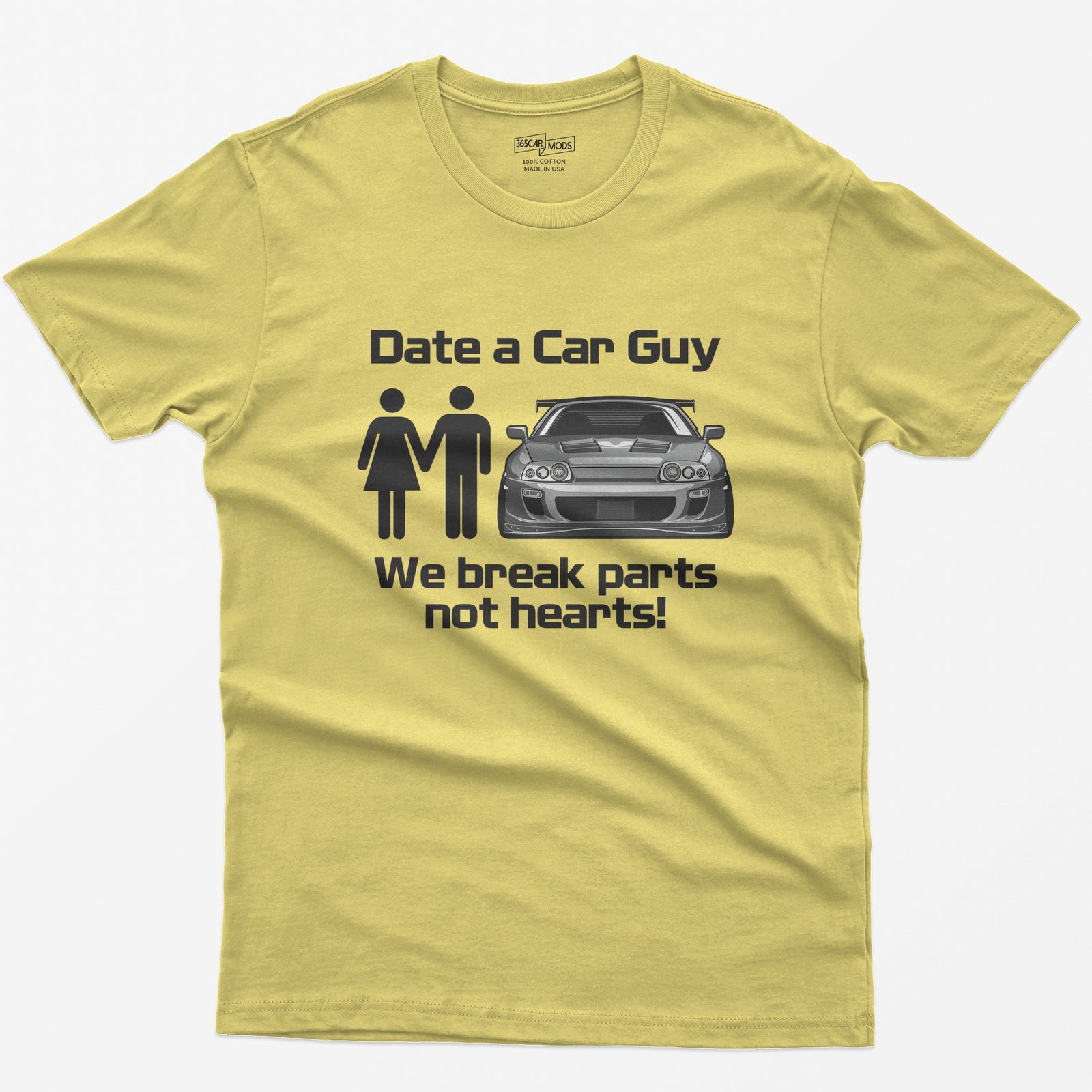 JDM Car Lover T-Shirt - Yellow