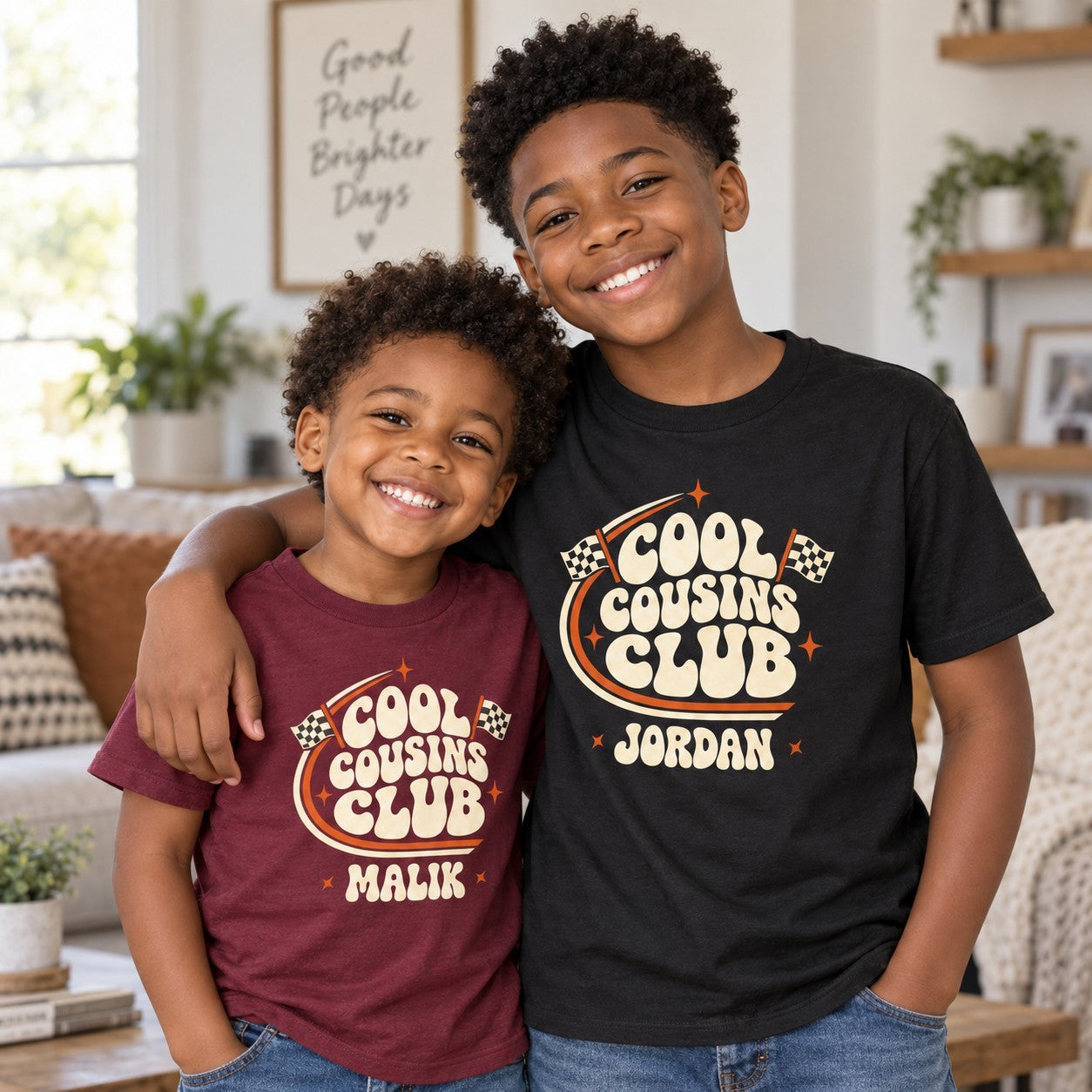 Cool Cousins Club Kids T-Shirt - lifestyle photo
