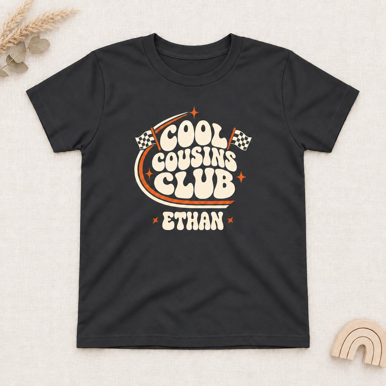 Cool Cousins Club T-Shirt - Charcoal