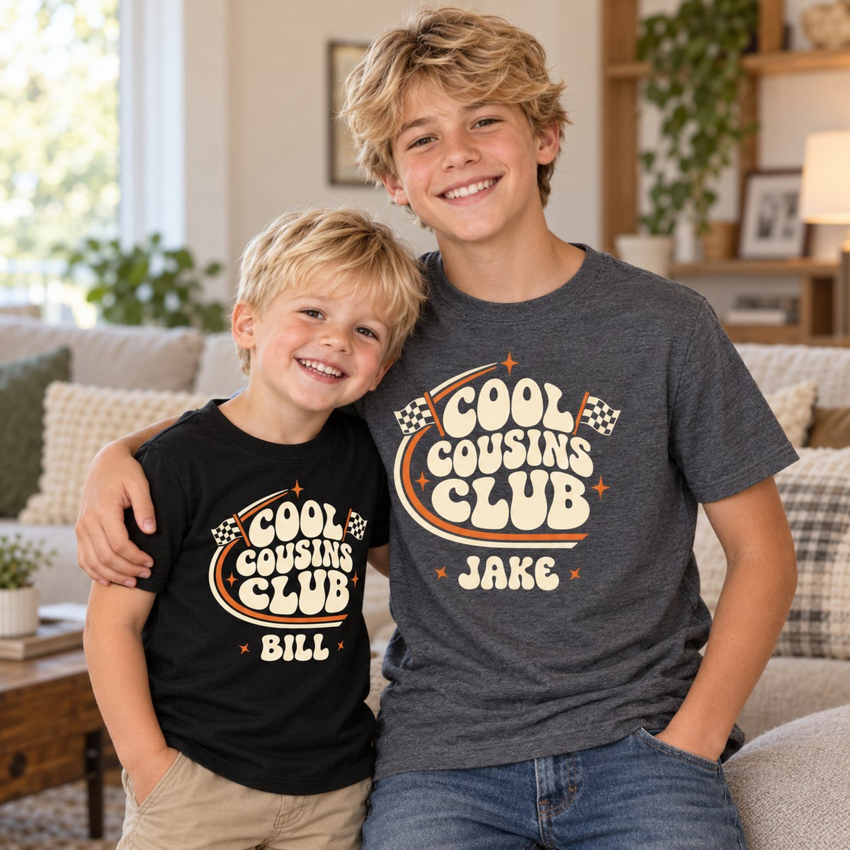 Cool Cousins Club Toddler T-Shirt - lifestyle photo