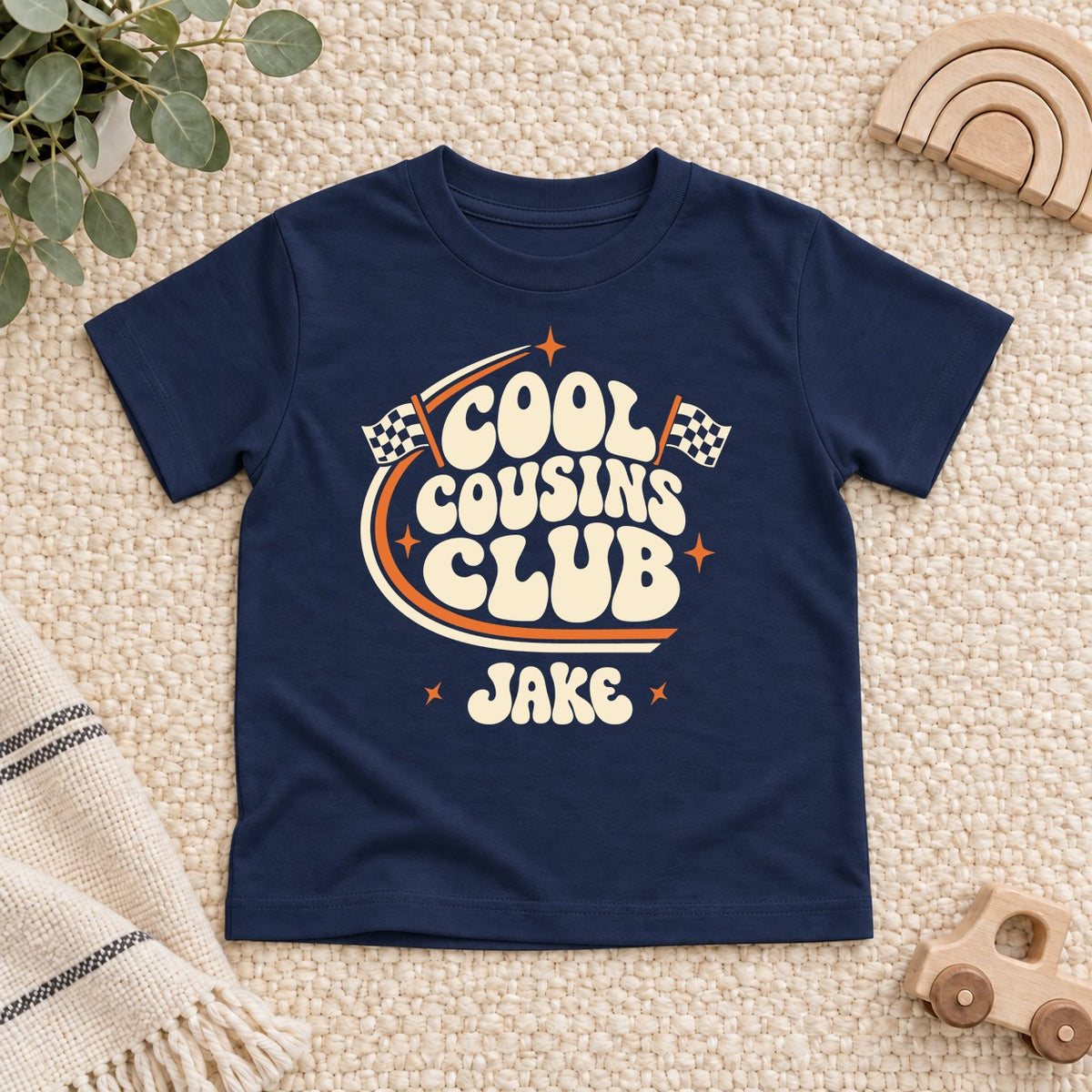 Cool Cousins Club Toddler T-Shirt - Navy