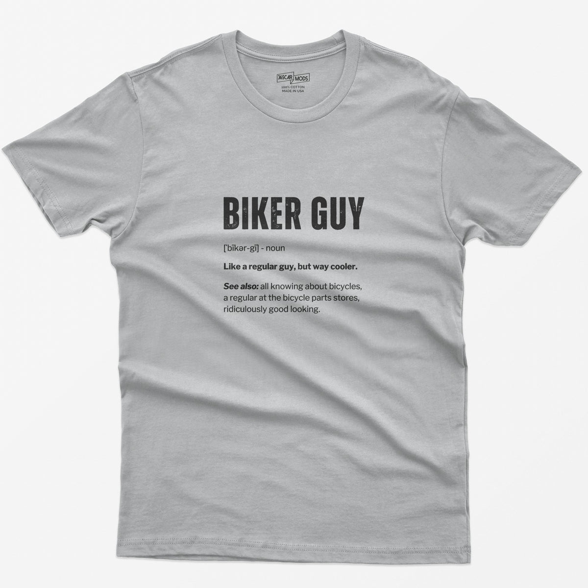 Cyclist Definition Funny T-Shirt - Sport Grey