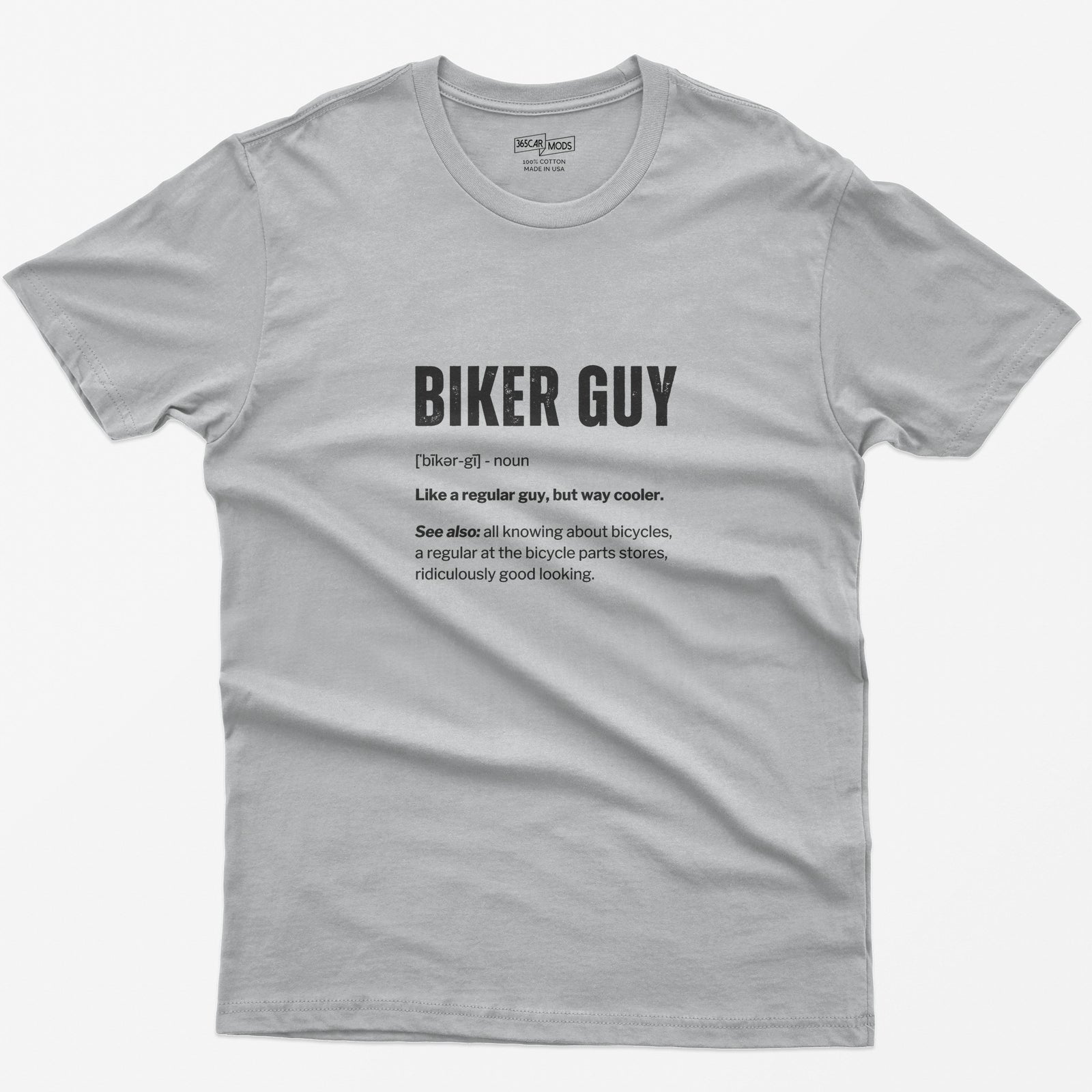 Cyclist Definition Funny T-Shirt - Sport Grey