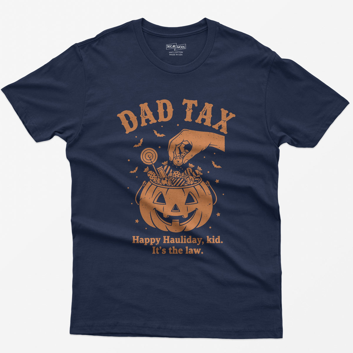 Dad Tax Halloween T-Shirt - Navy