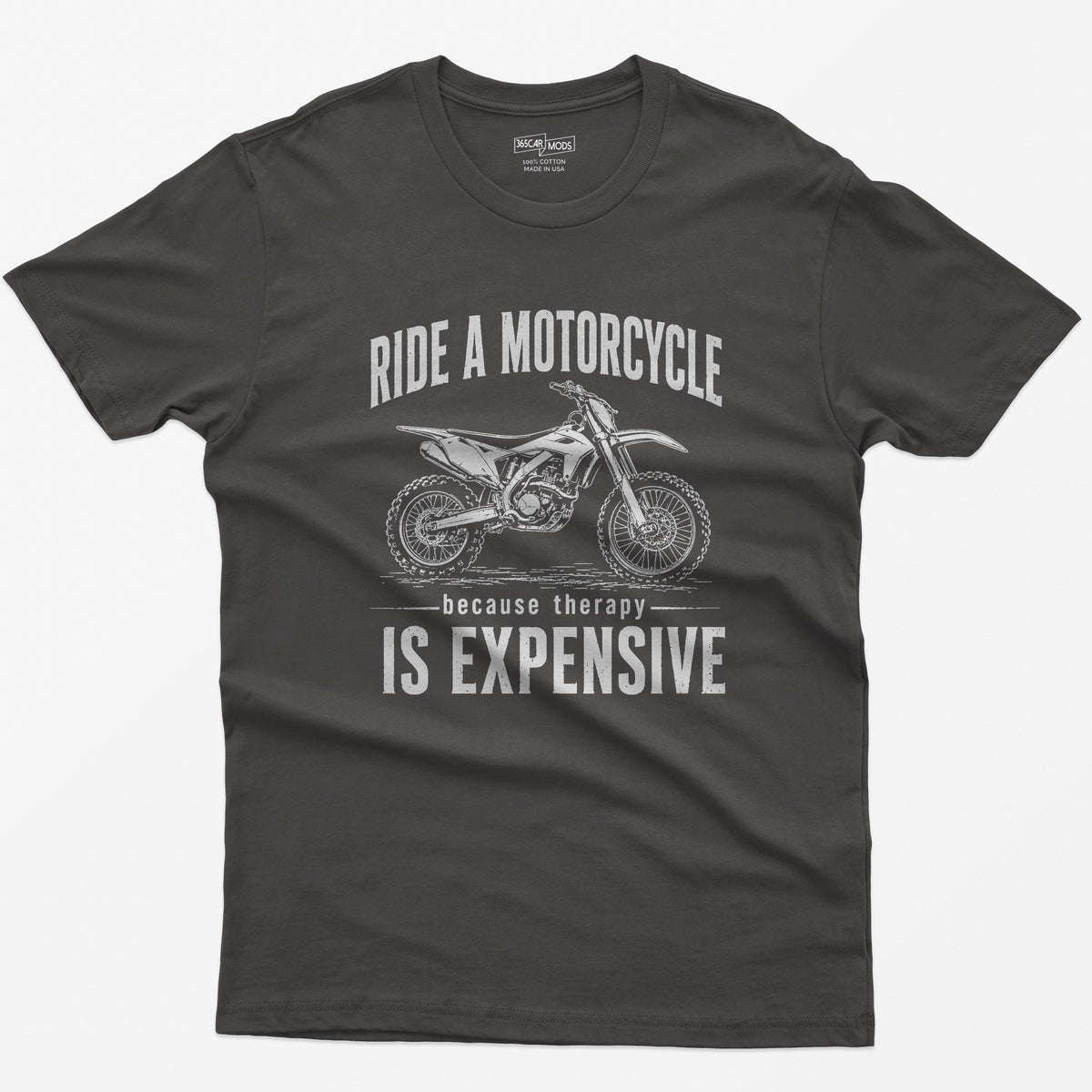 Dirt Bike T-Shirt - Dark Heather