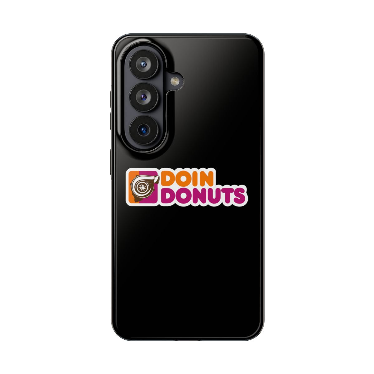 Doin Donuts tough phone case on Samsung Galaxy S26, back view