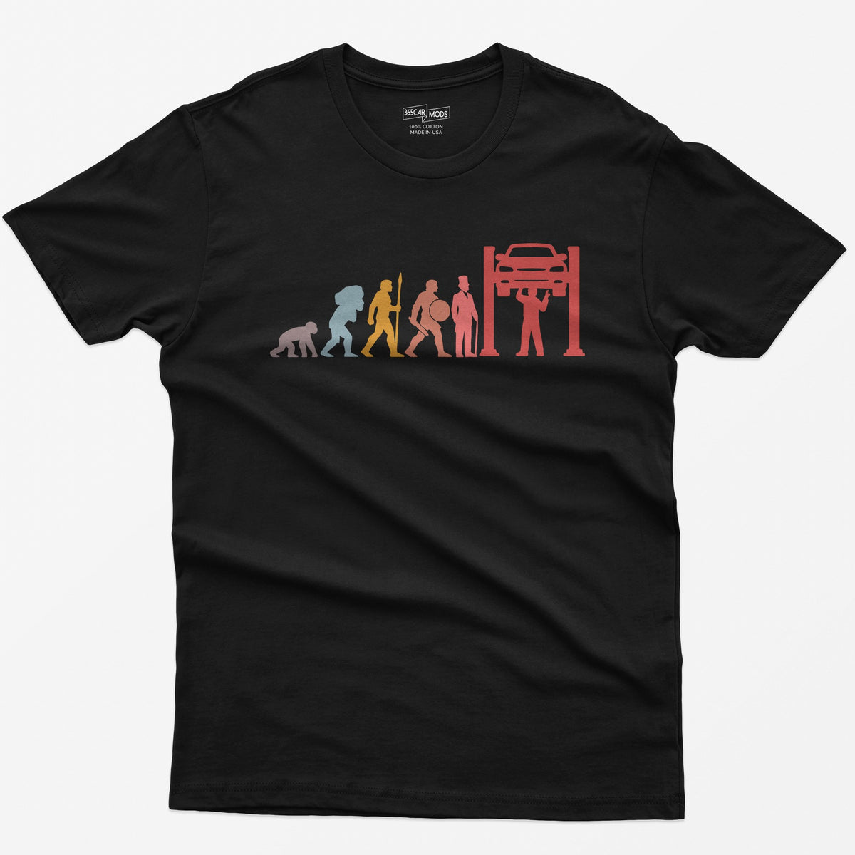 Evolution of a Mechanic Funny T-Shirt